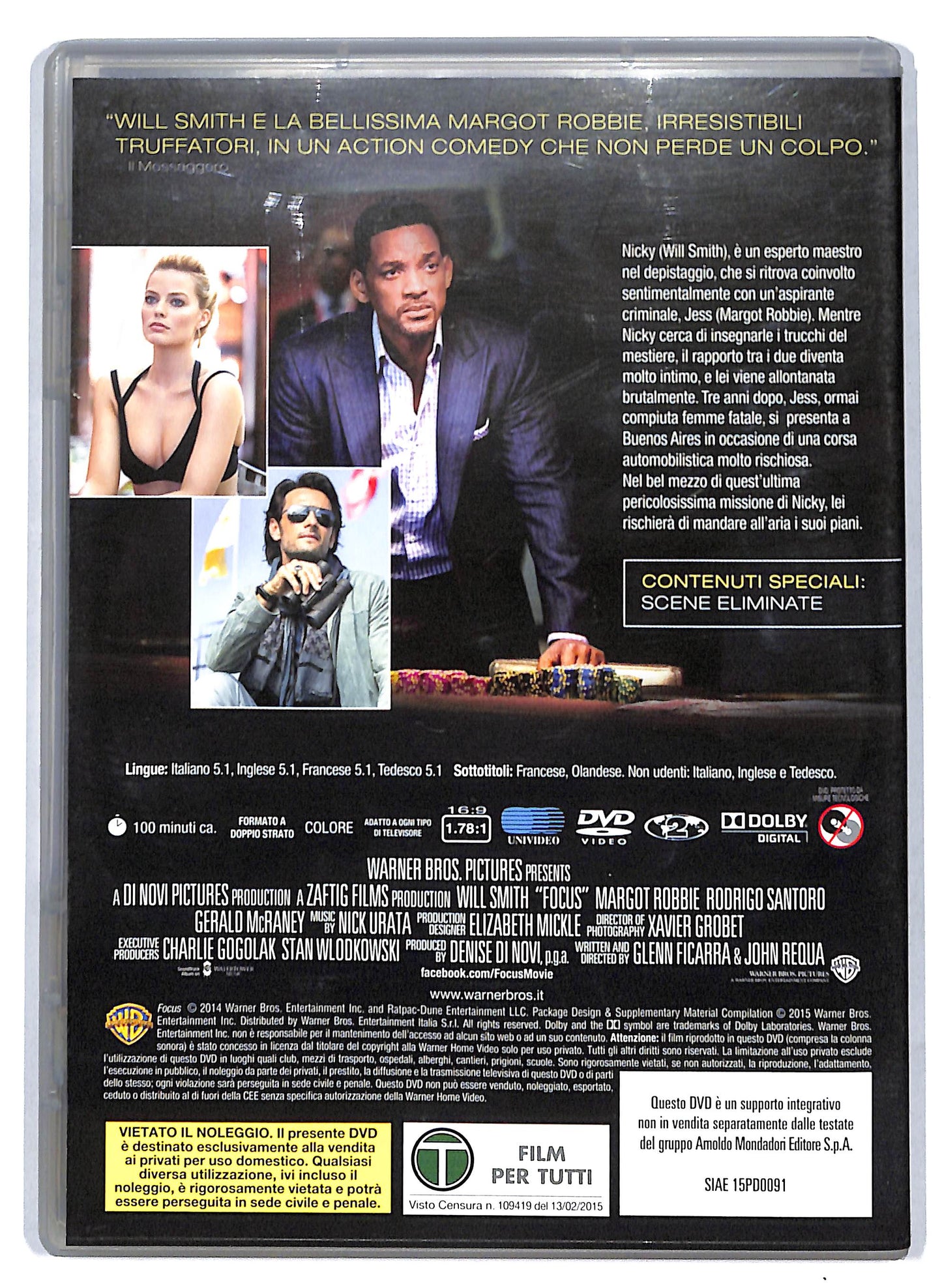 EBOND Focus Niente e come sembra EDITORIALE DVD D807747