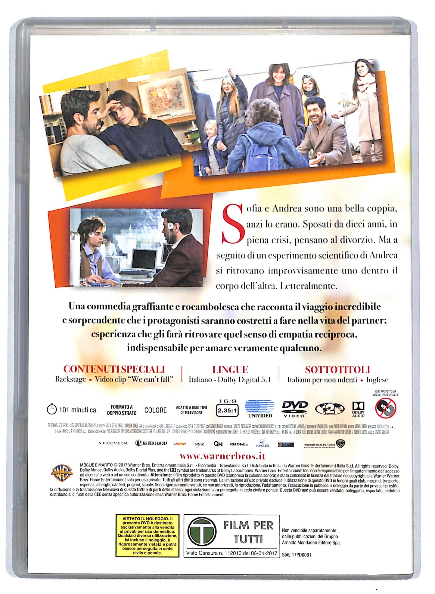 EBOND Moglie e Marito EDITORIALE DVD D807751