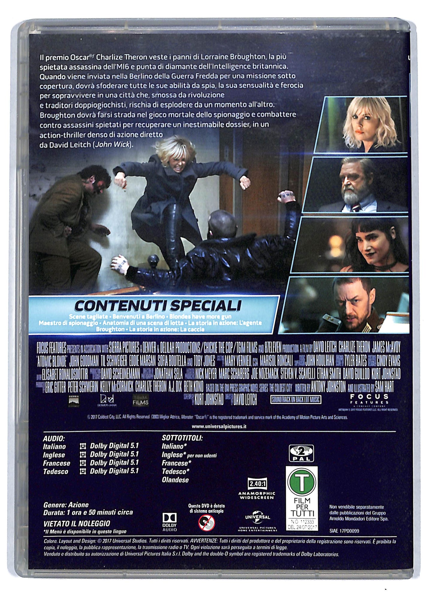 EBOND Atomica bionda EDITORIALE DVD D807834