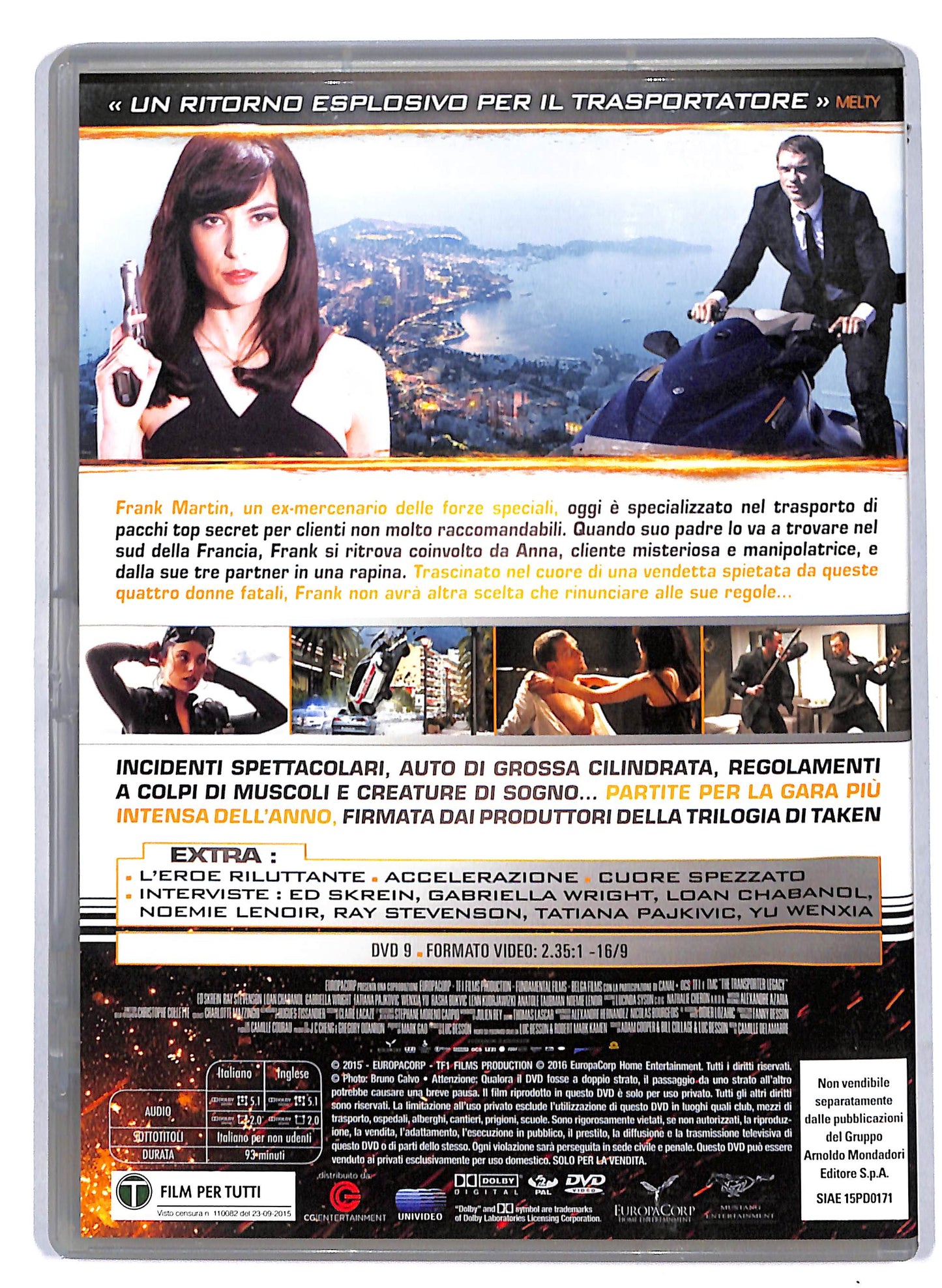 EBOND The Transporter Legacy EDITORIALE DVD D807854