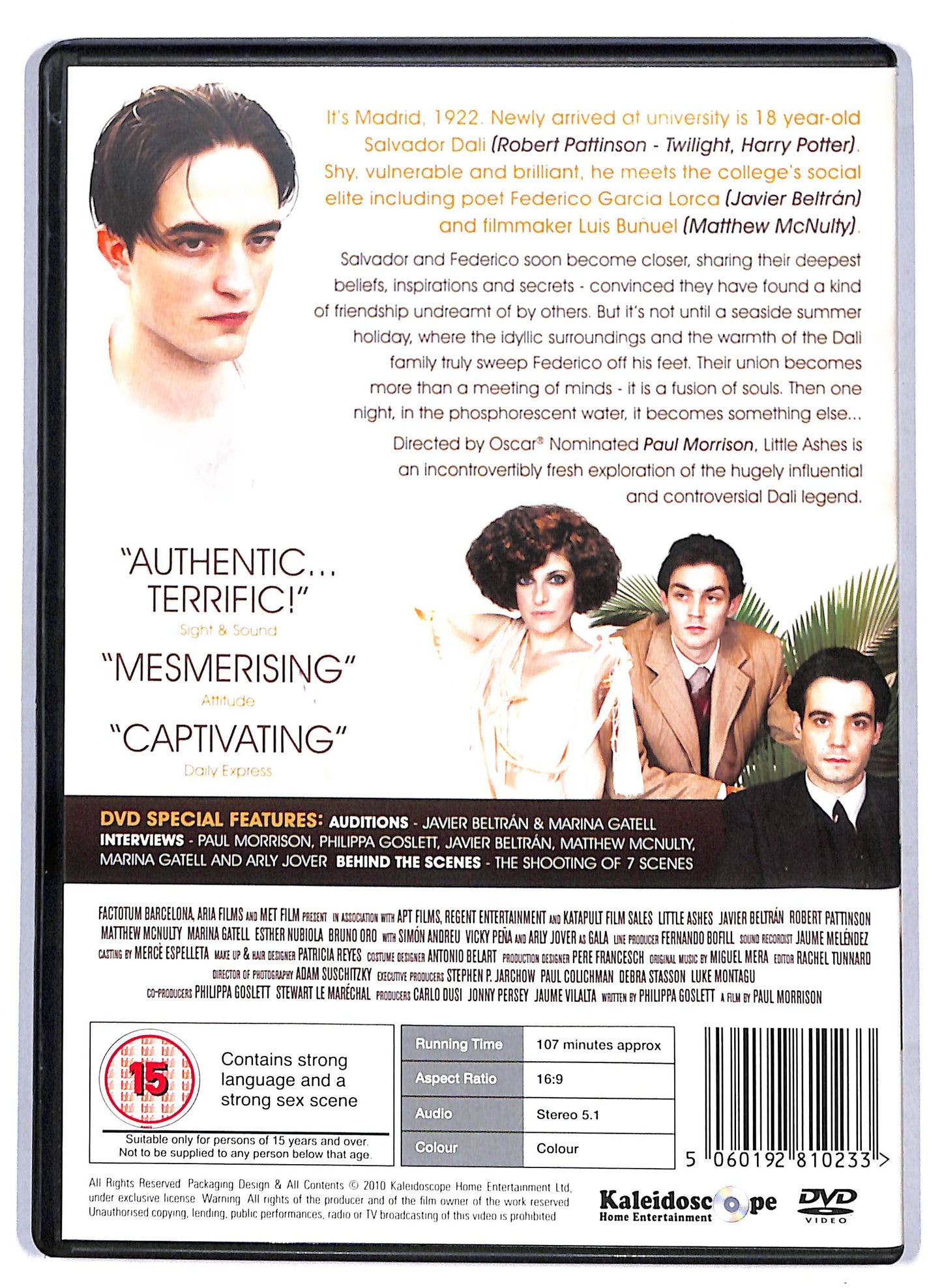EBOND Little Ashes Uk Edition DVD D807904