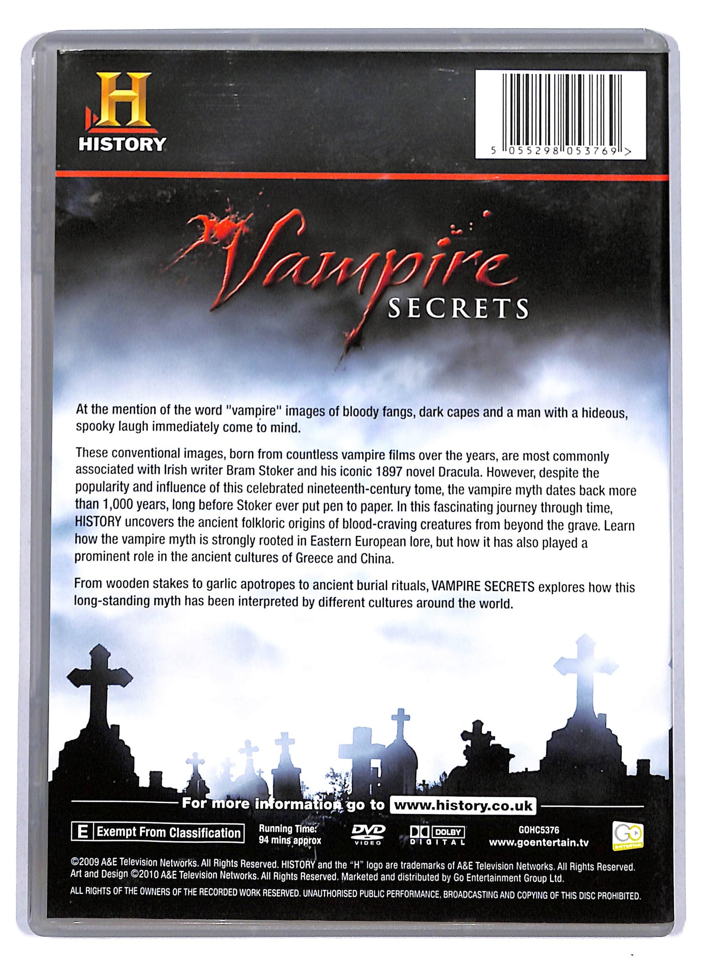 EBOND Vampire Secrets The Real Dracula UK EDITION DVD D807908