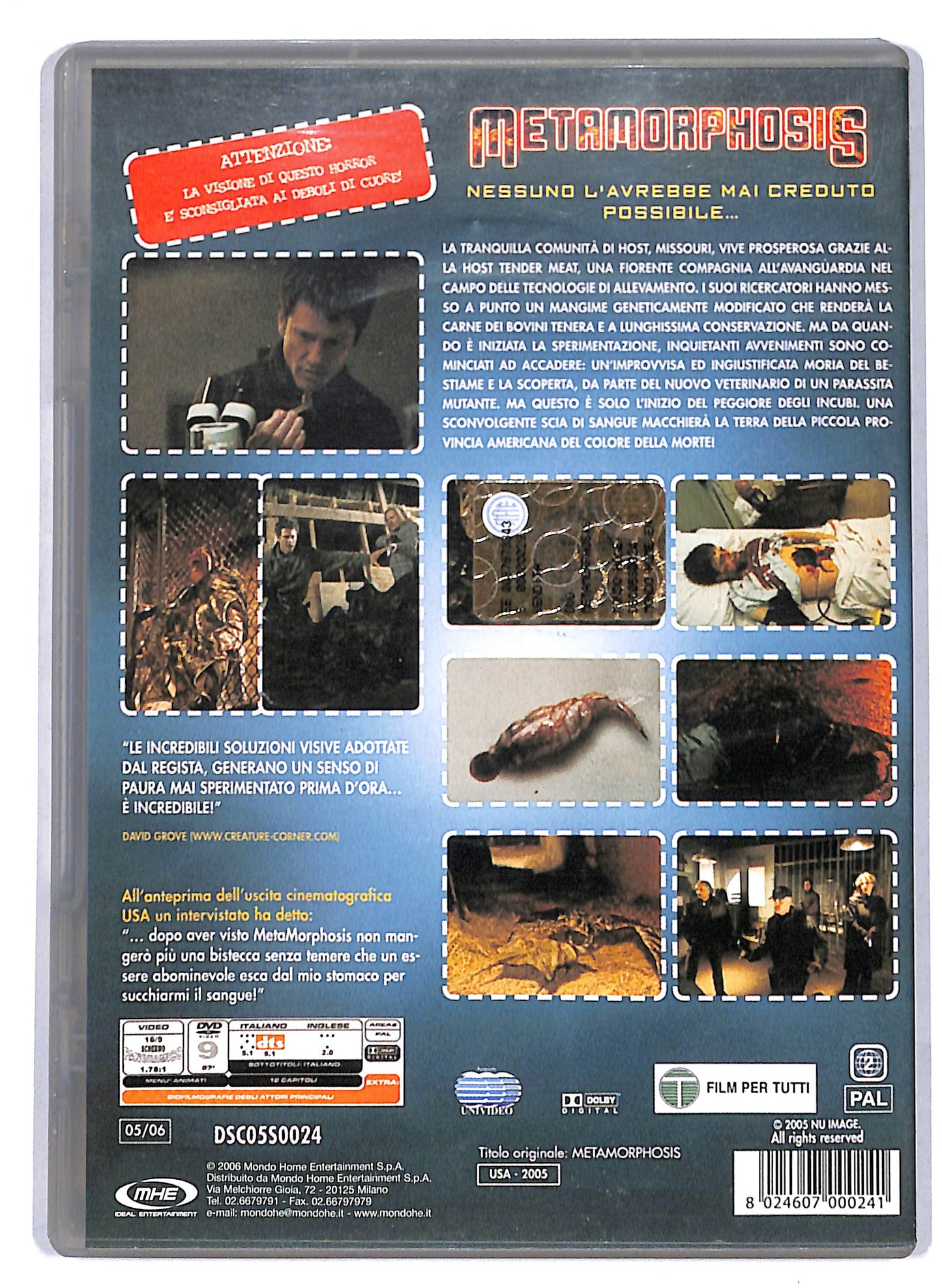 EBOND Metamorphosis DVD D807917