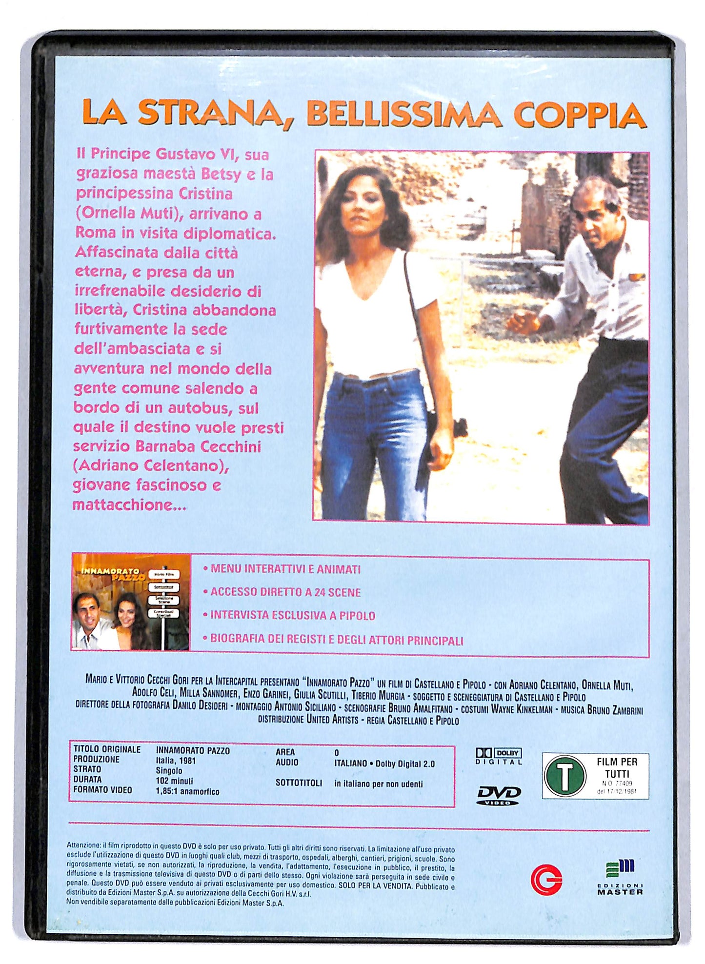 EBOND Innamorato pazzo EDITORIALE DVD D808012
