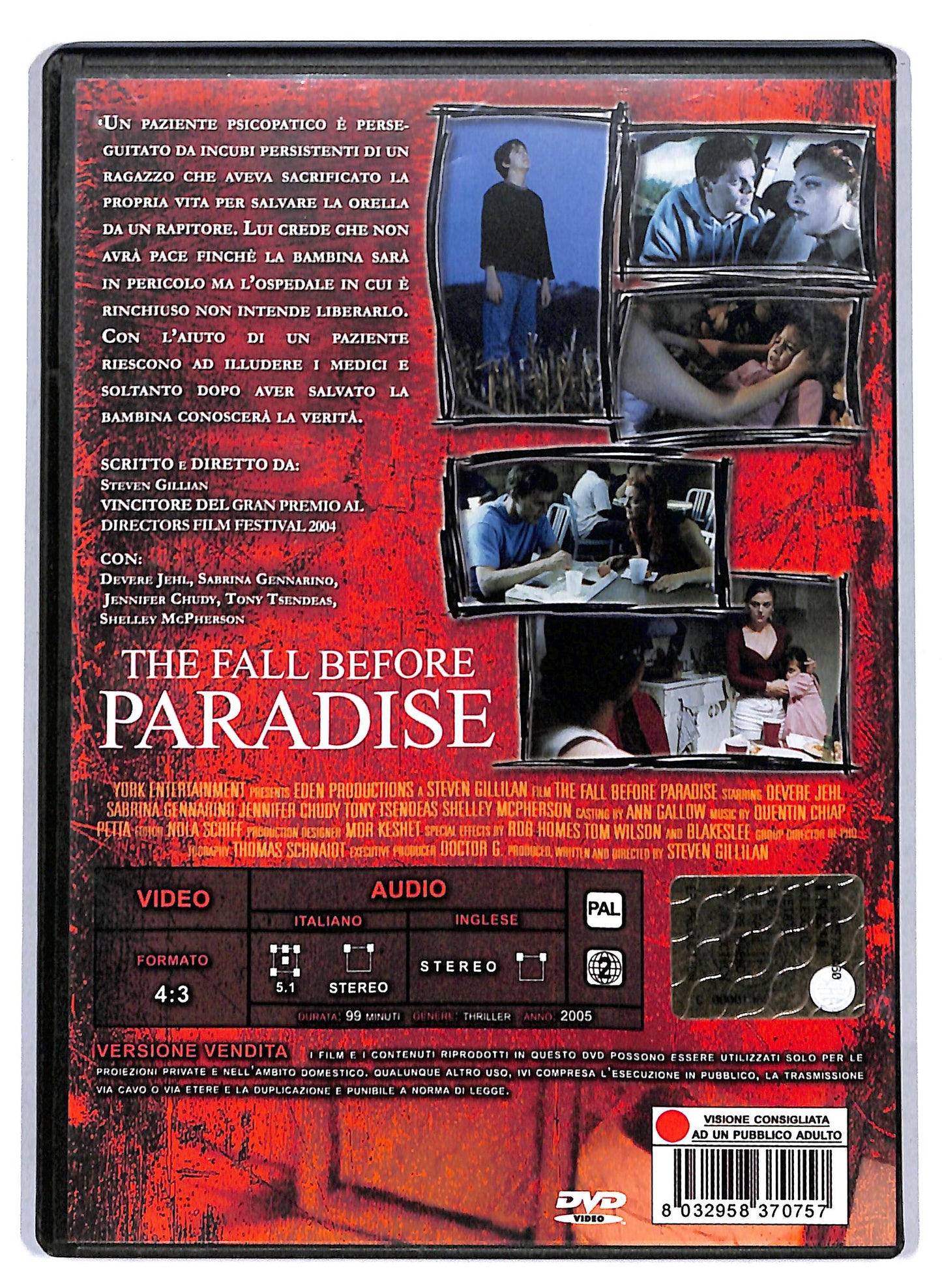 EBOND The Fall Before Paradise DVD D808014