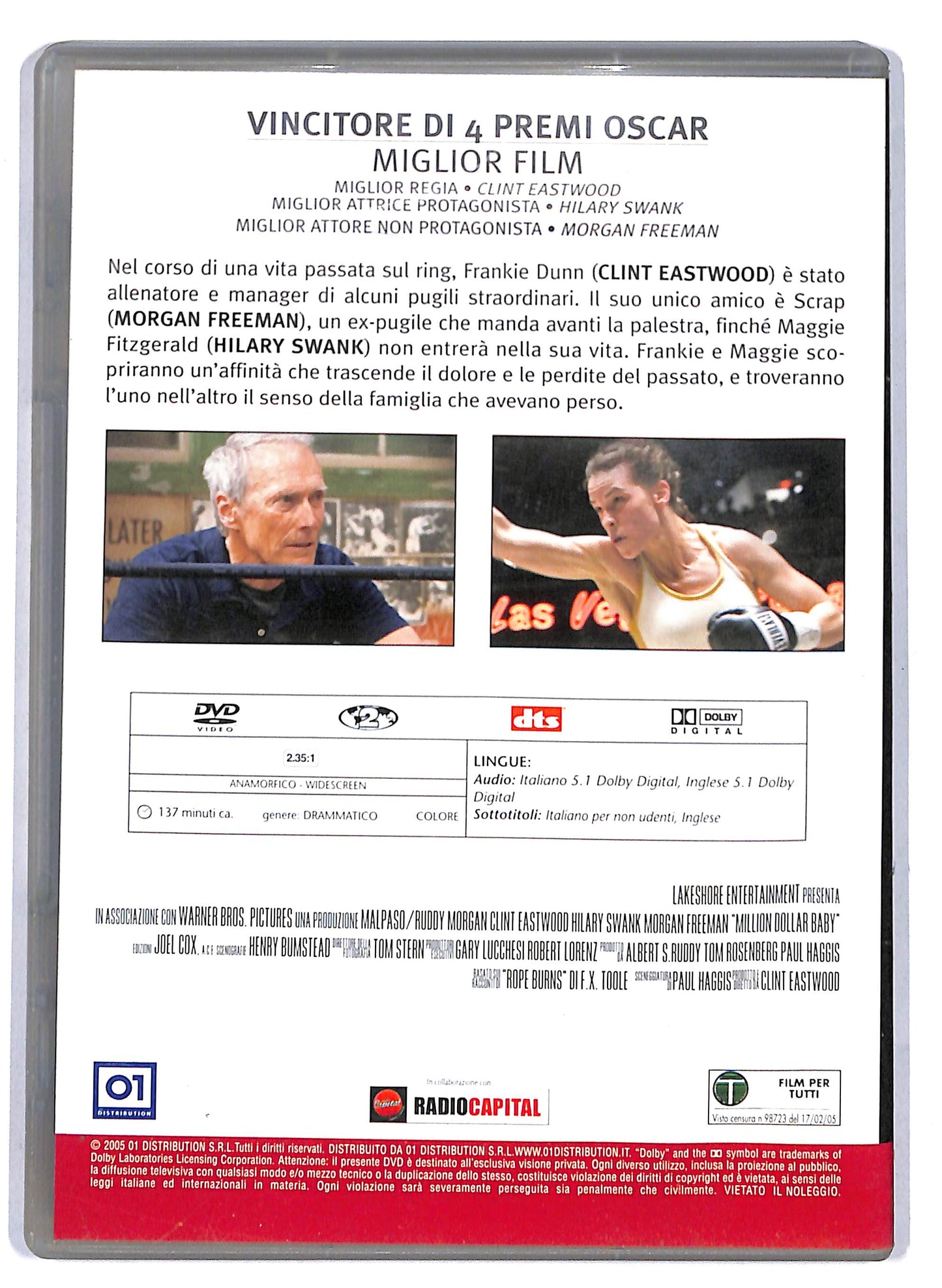 EBOND Million Dollar Baby EDITORIALE DVD D808024