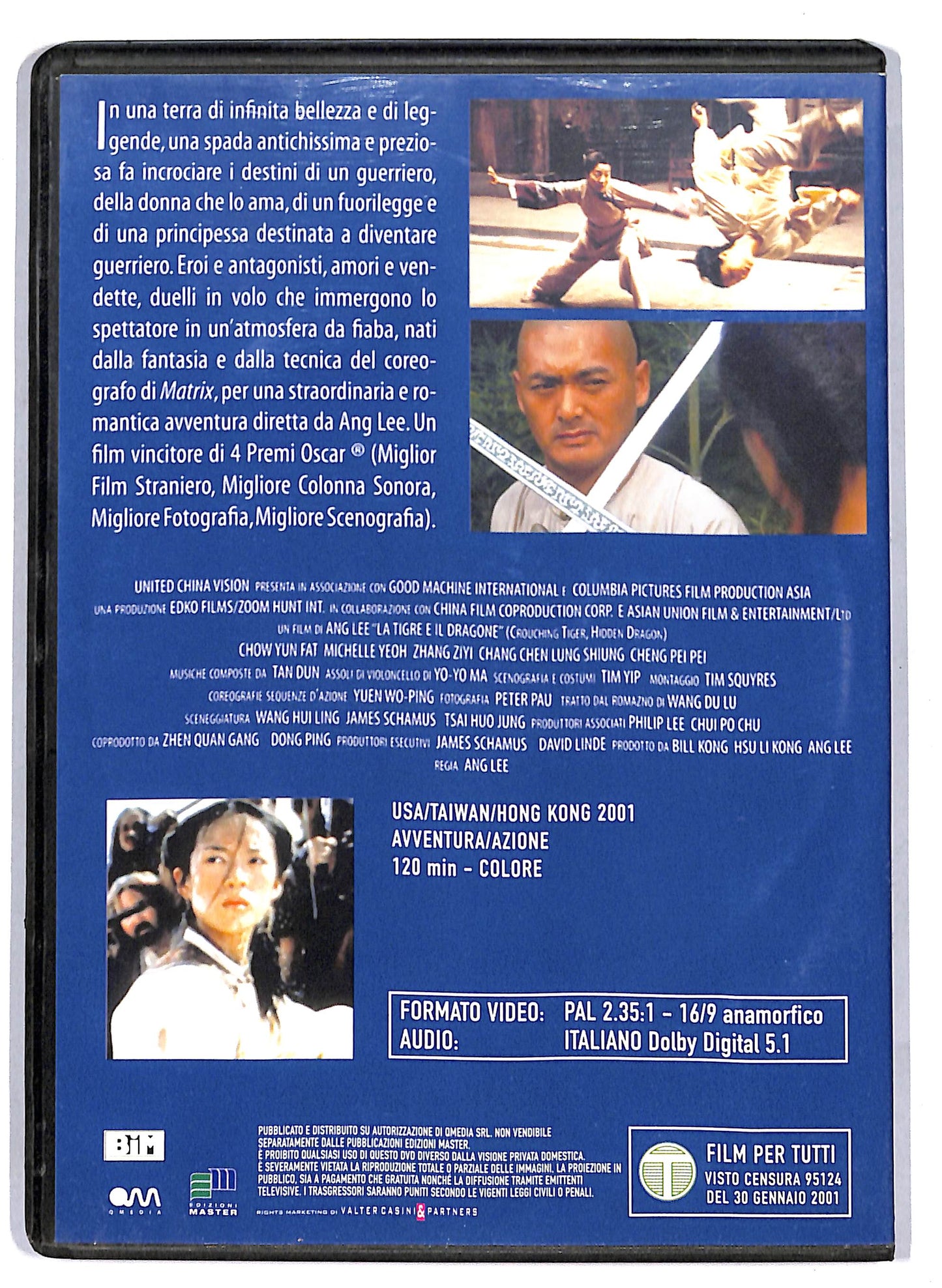 EBOND La Tigre e il Dragone EDITORIALE DVD D808108
