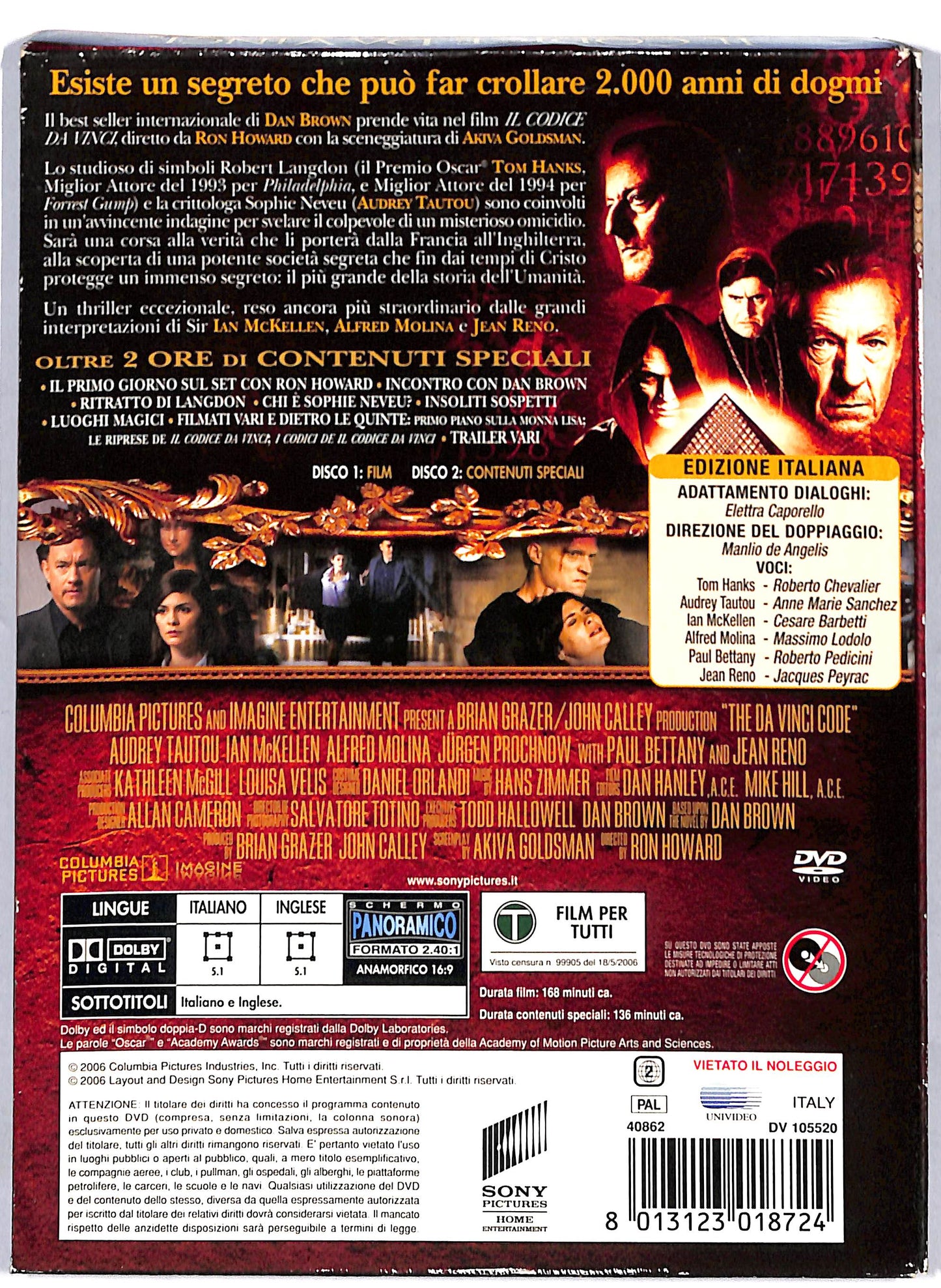EBOND Il codice Da Vinci (2 dischi) Extended Cut DVD D808149