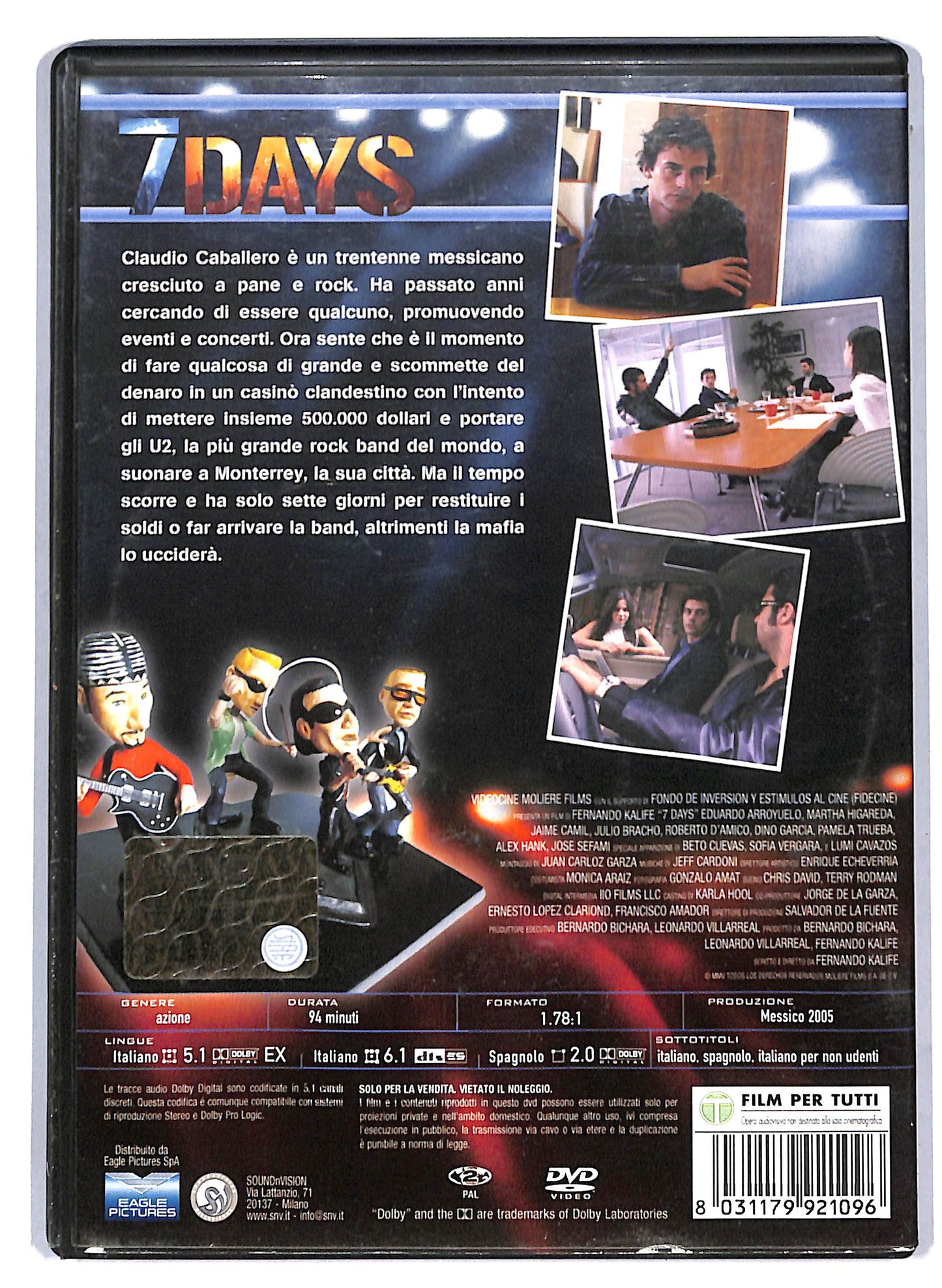 EBOND 7 days DVD D808305