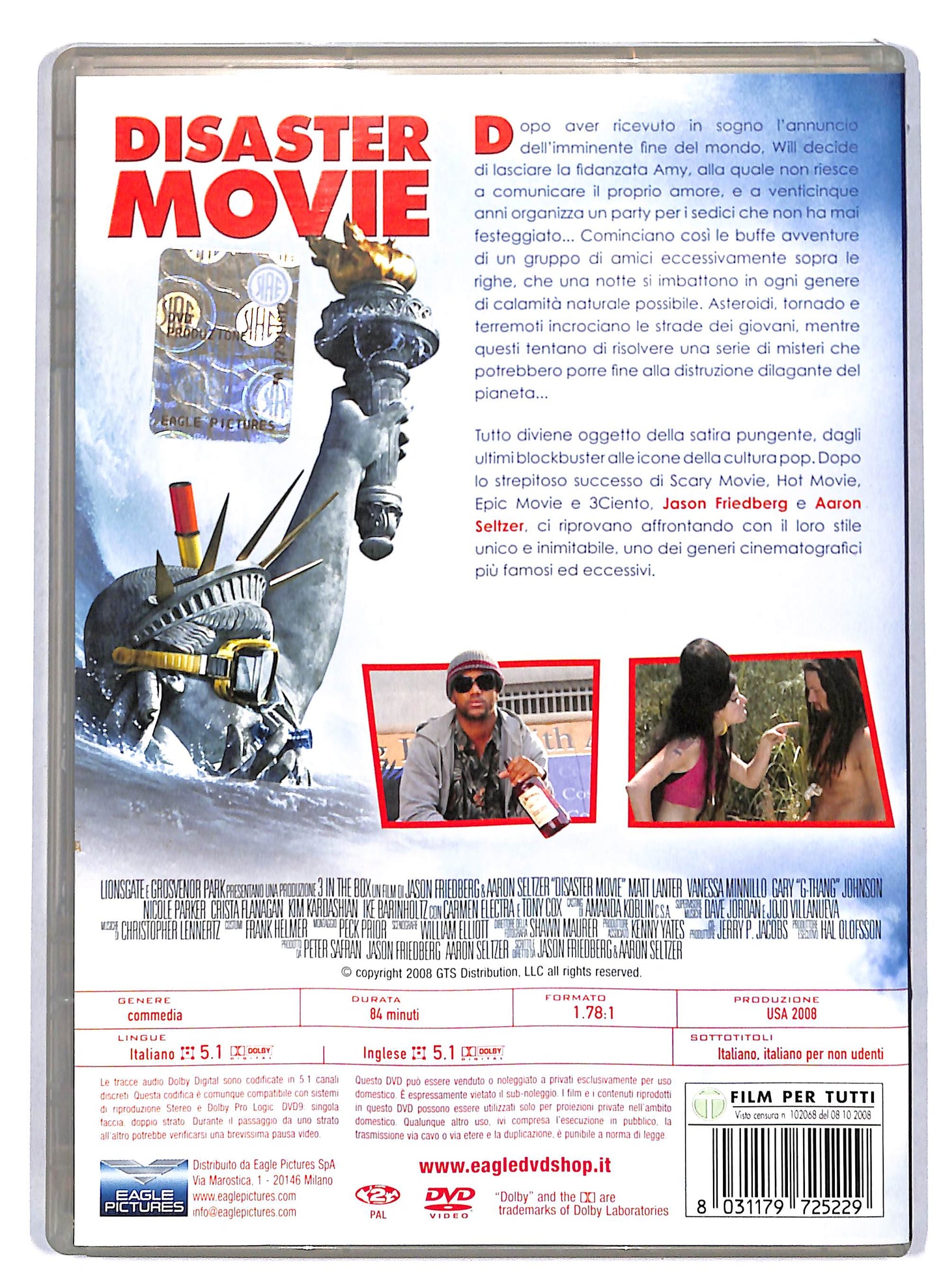 EBOND Disaster Movie NOLEGGIO DVD D808345