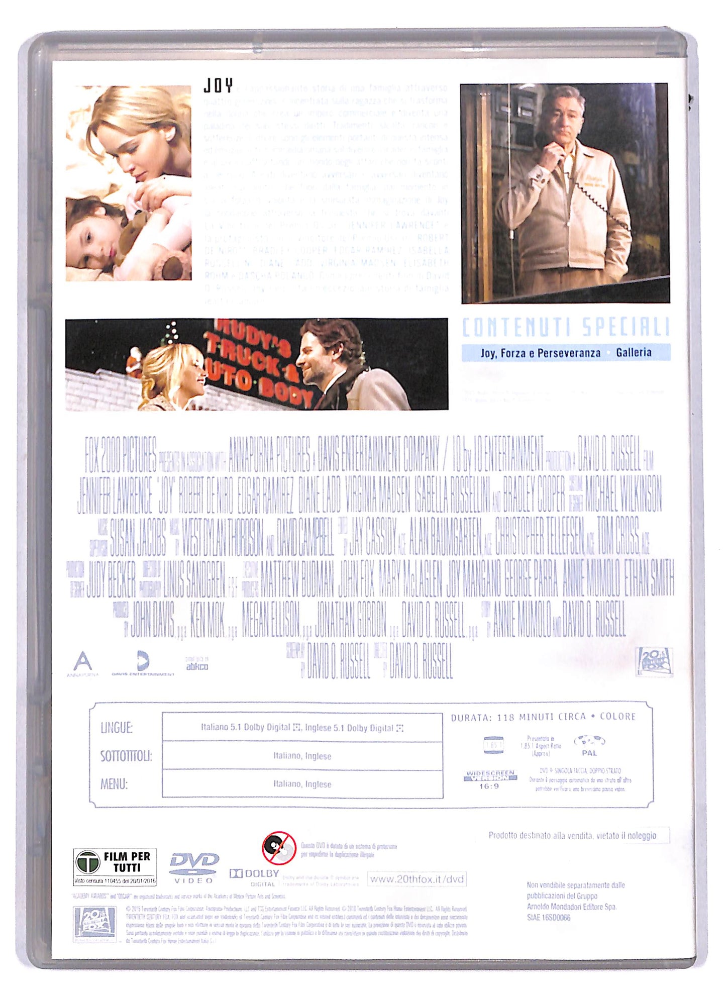 EBOND Joy EDITORIALE DVD D808562