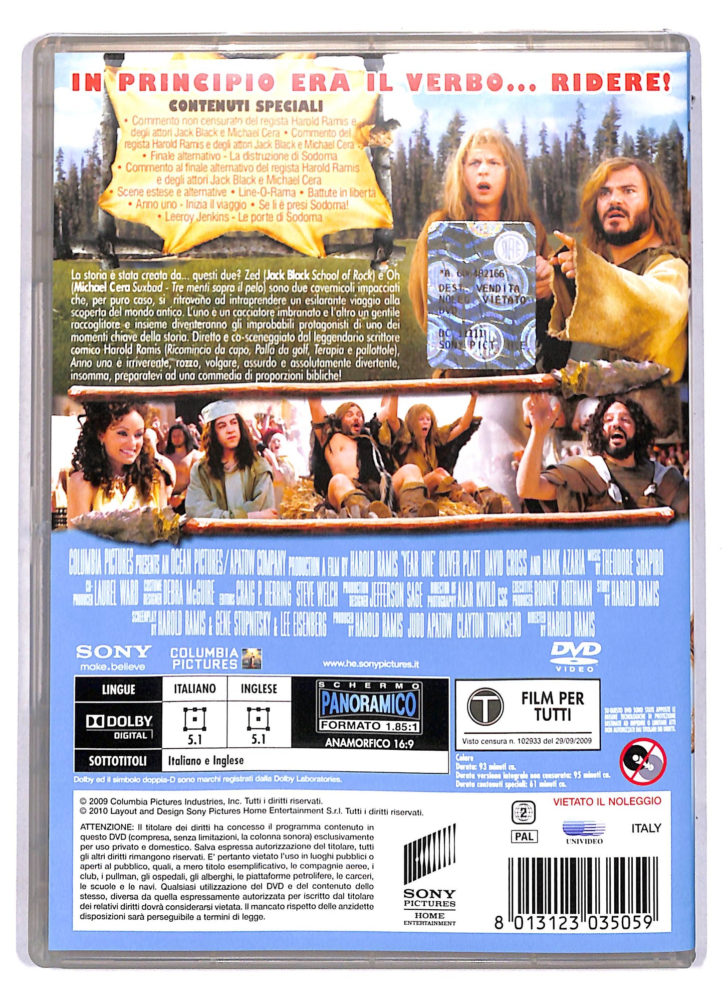 EBOND Anno uno DVD D808563