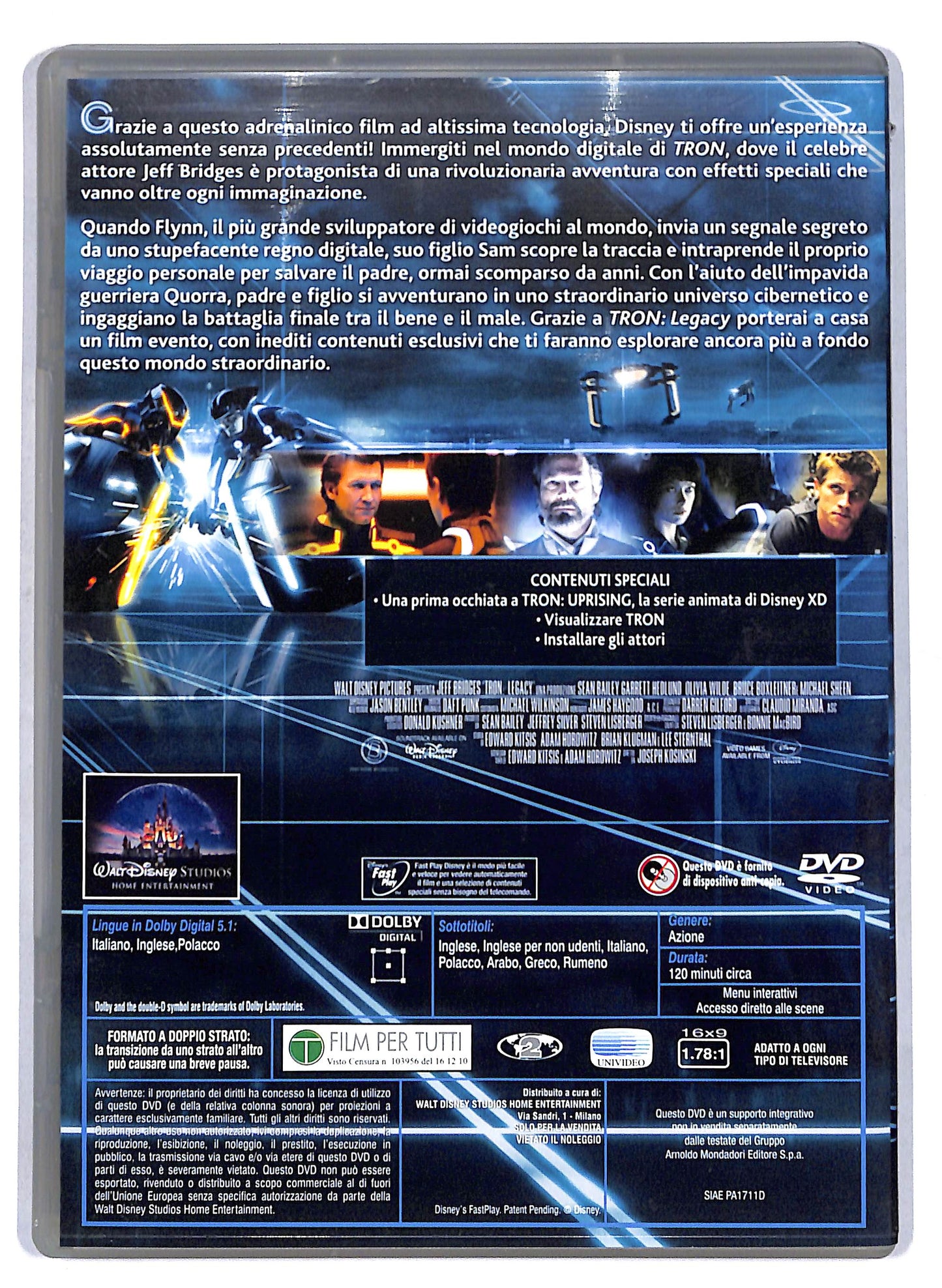 EBOND Tron EDITORIALE DVD D808738