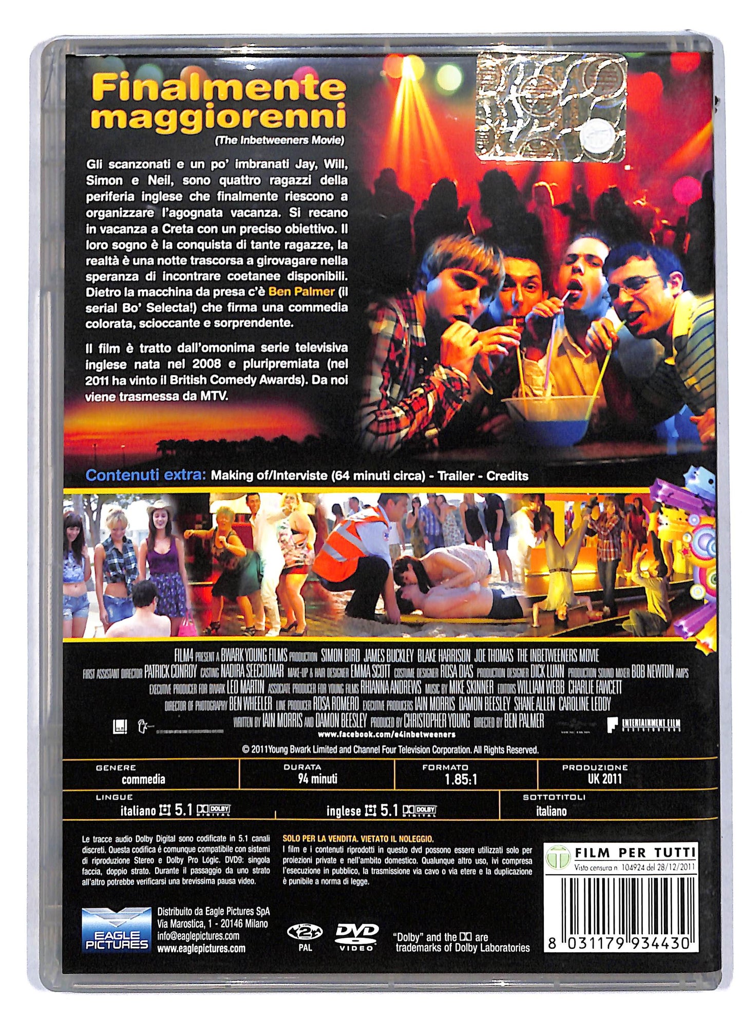 EBOND Finalmente Maggiorenni DVD D808749