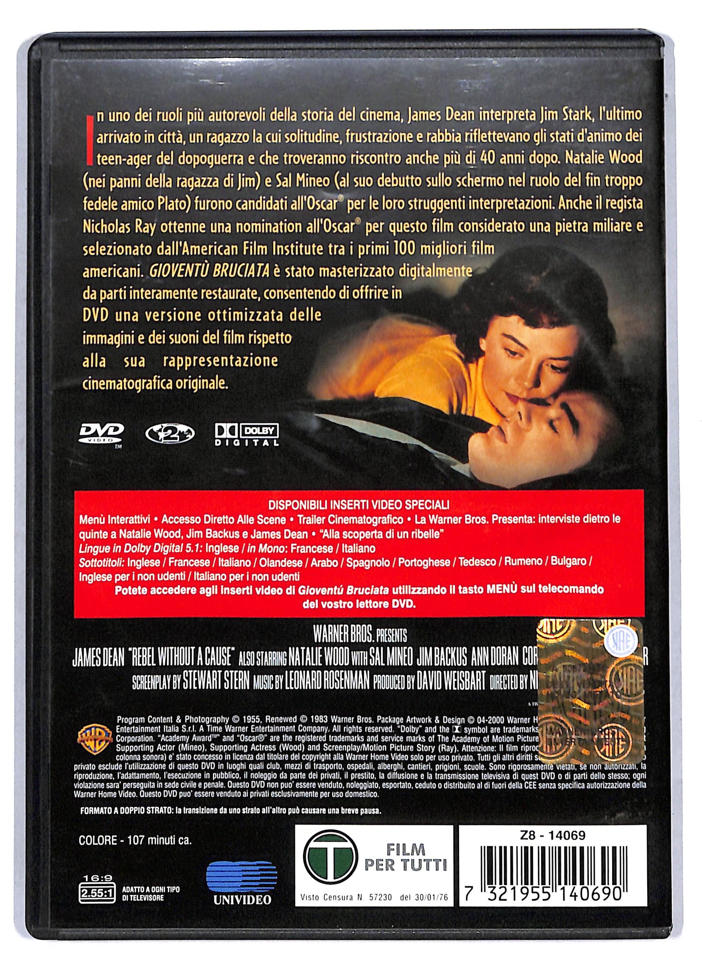 EBOND Gioventu bruciata DVD D808817