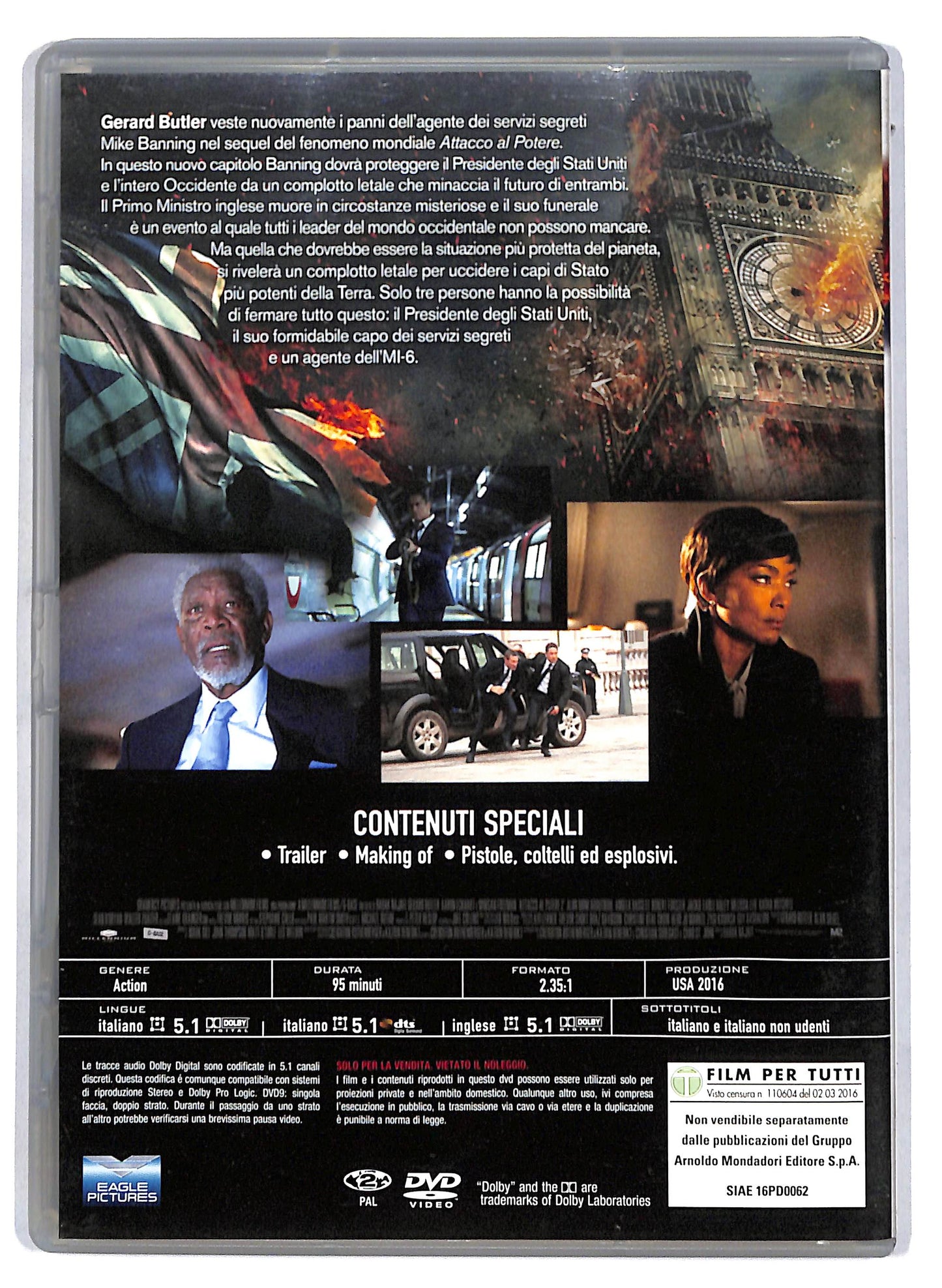EBOND Attacco al Potere 2 EDITORIALE DVD D808840