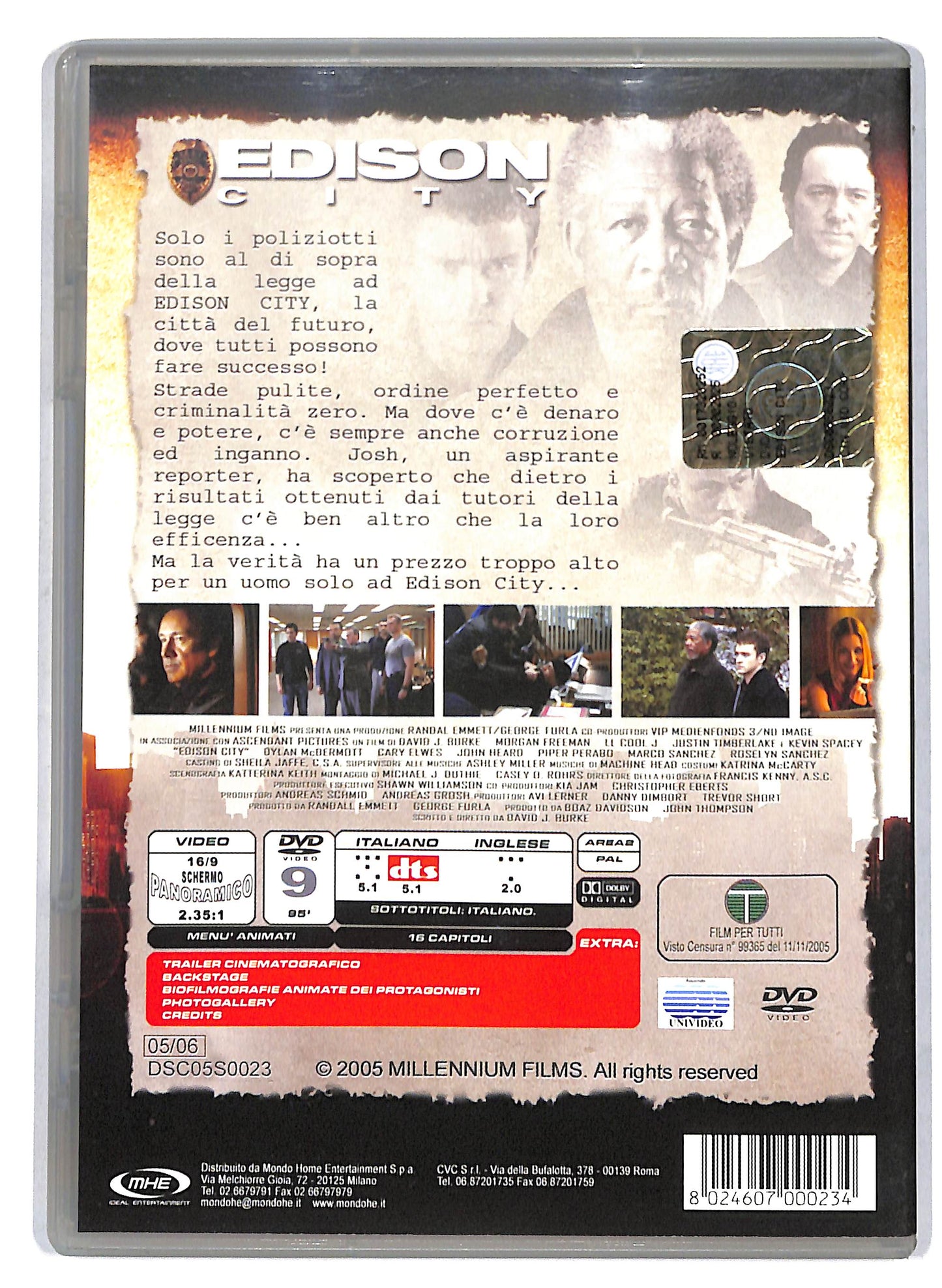 EBOND Edison City DVD D808901