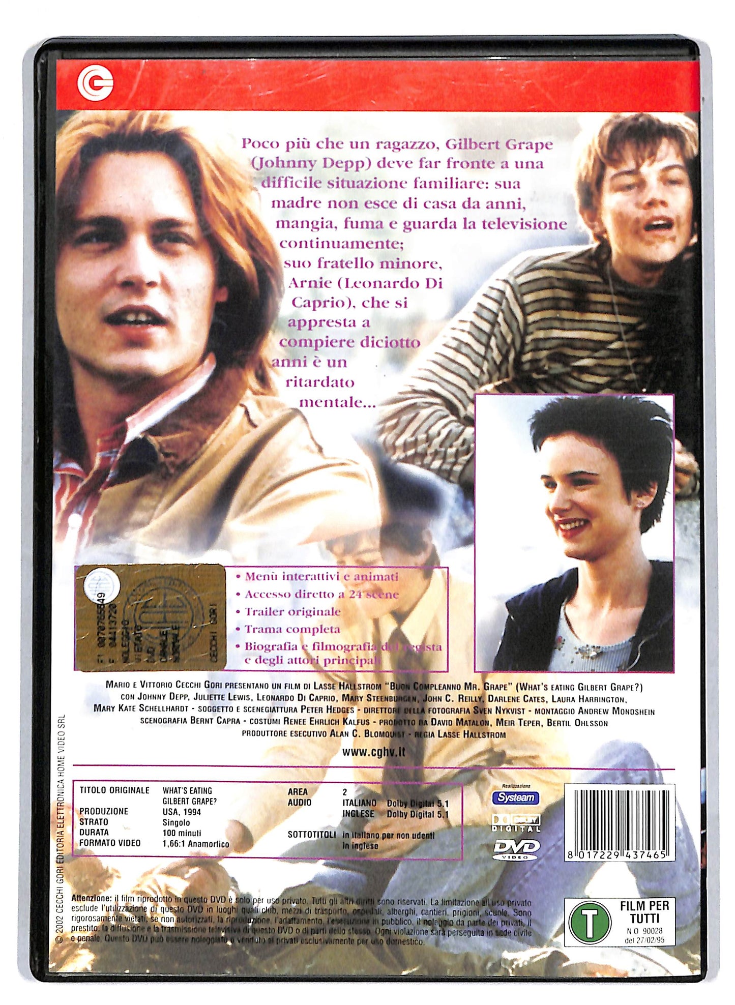 EBOND Buon compleanno mr. grape DVD D808959