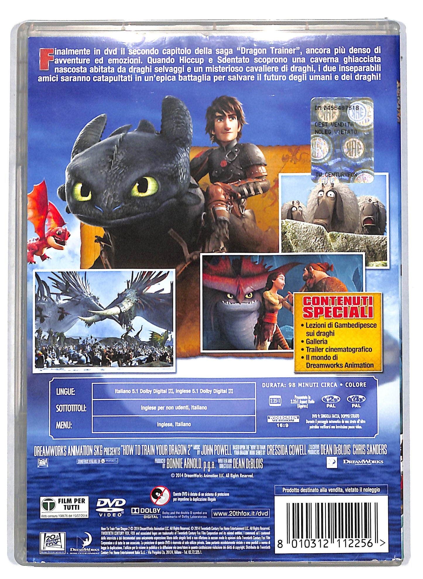 EBOND Dragon Trainer 2 DVD D809022