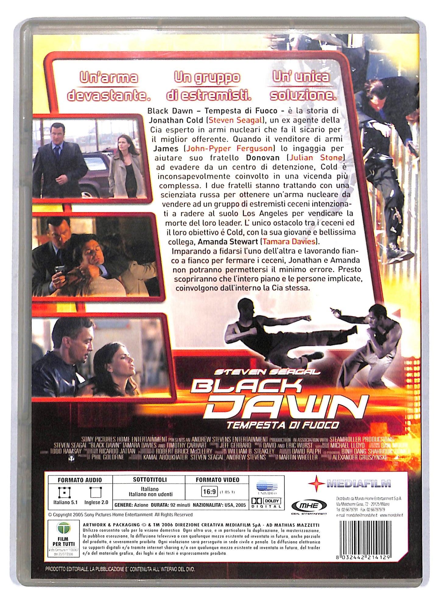 EBOND Black Dawn Tempesta di fuoco DVD D809152