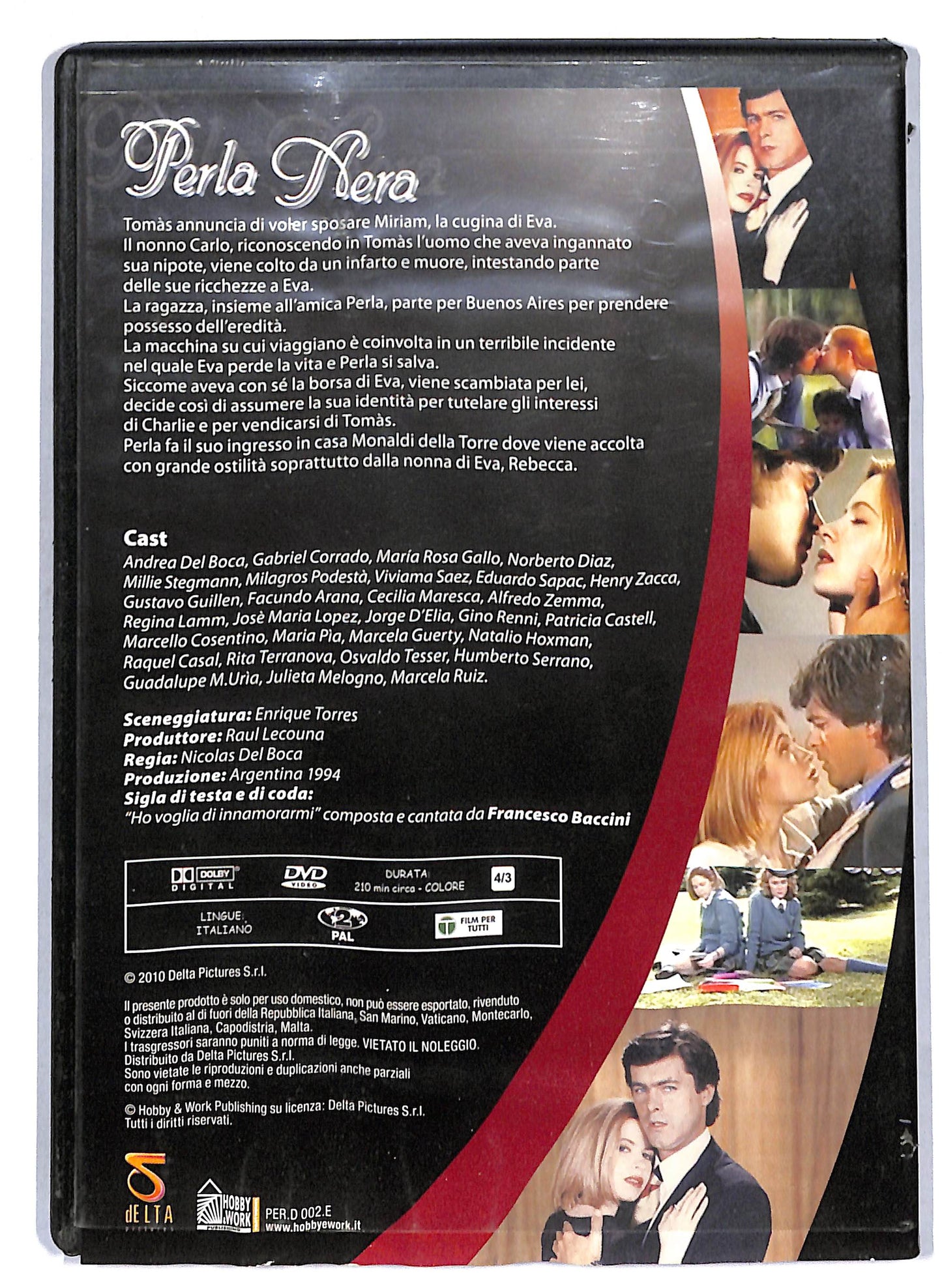 EBOND Perla Nera puntate 6 a 10 EDITORIALE DVD D809235