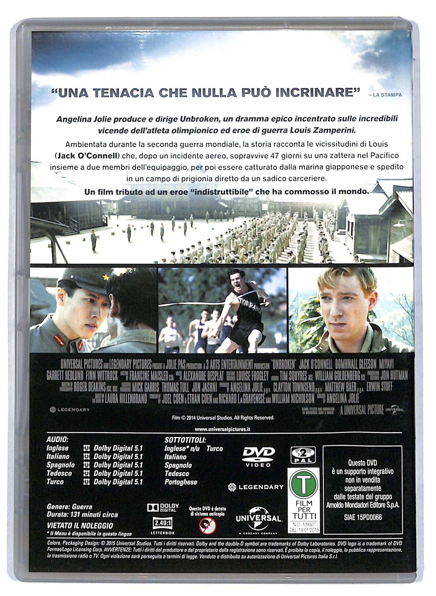 EBOND Unbroken EDITORIALE DVD D809308