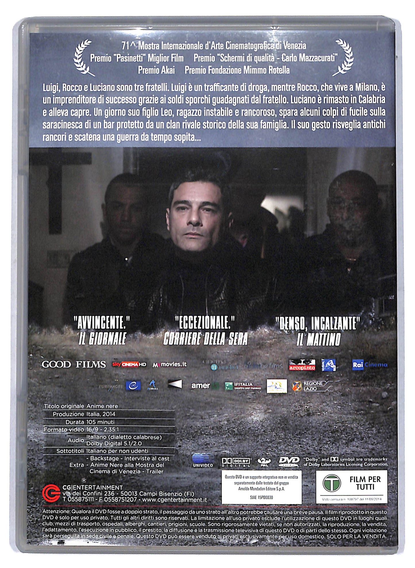 EBOND Anime nere EDITORIALE DVD D809324