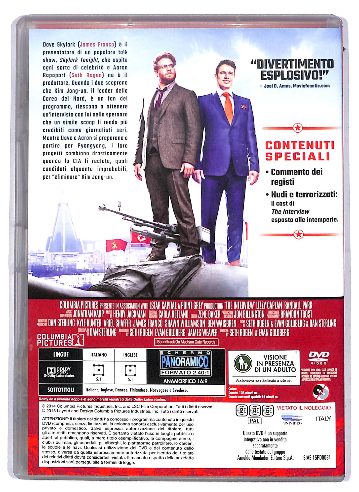 EBOND The Interview EDITORIALE DVD D809334