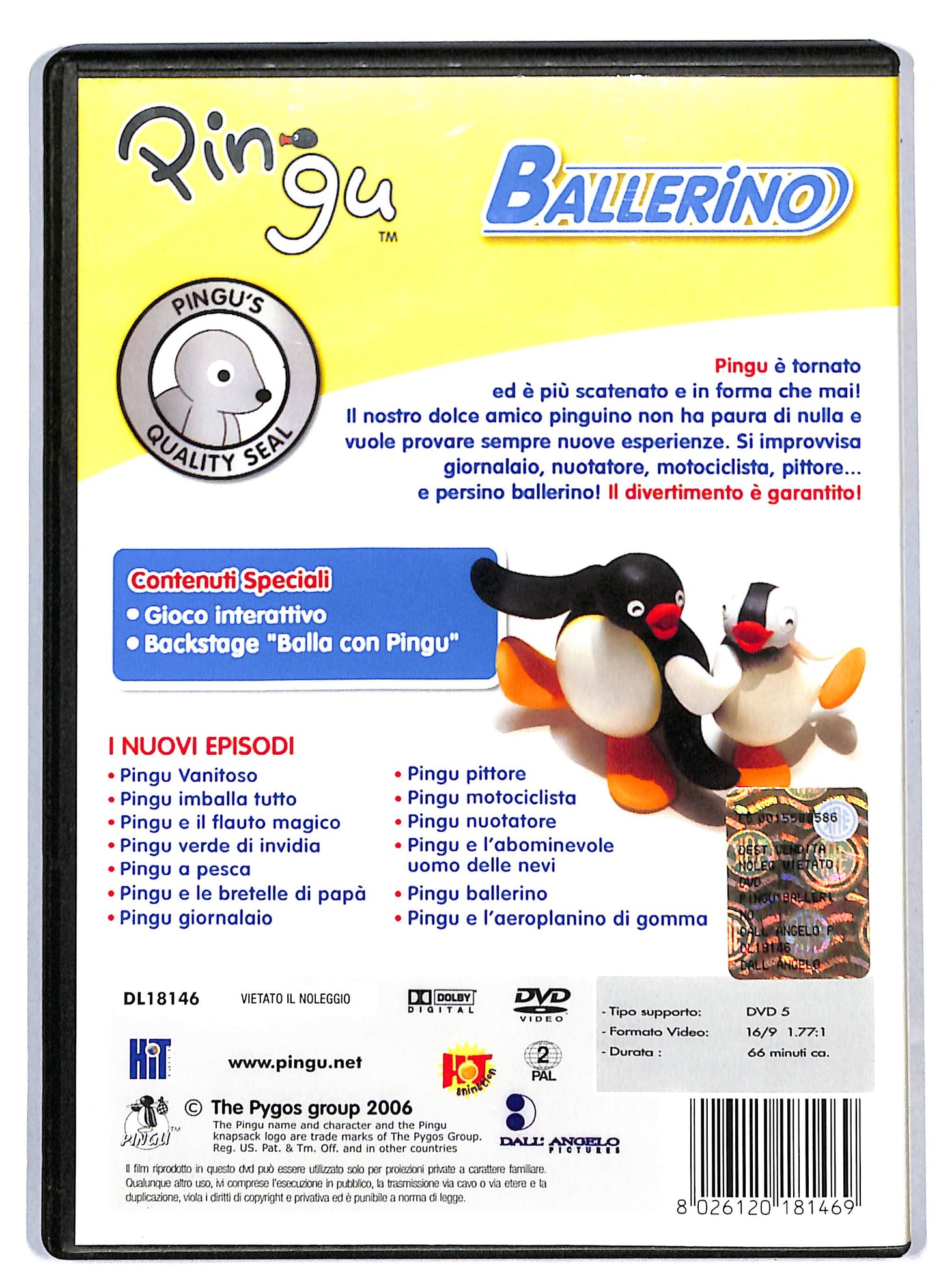 EBOND Pingu - Pingu ballerino DVD D809526