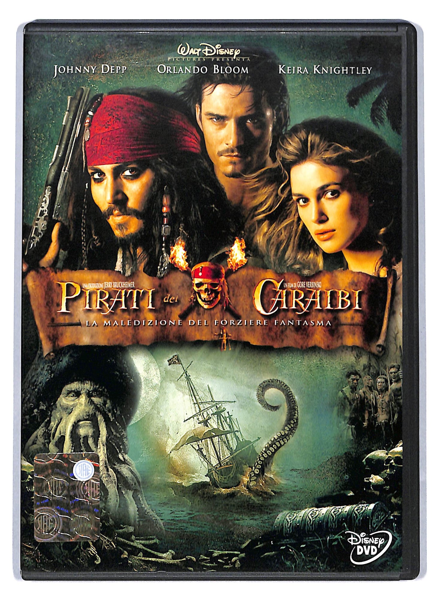 EBOND Pirati Dei Caraibi - La Maledizione Del Forziere Fantasma DVD D809544