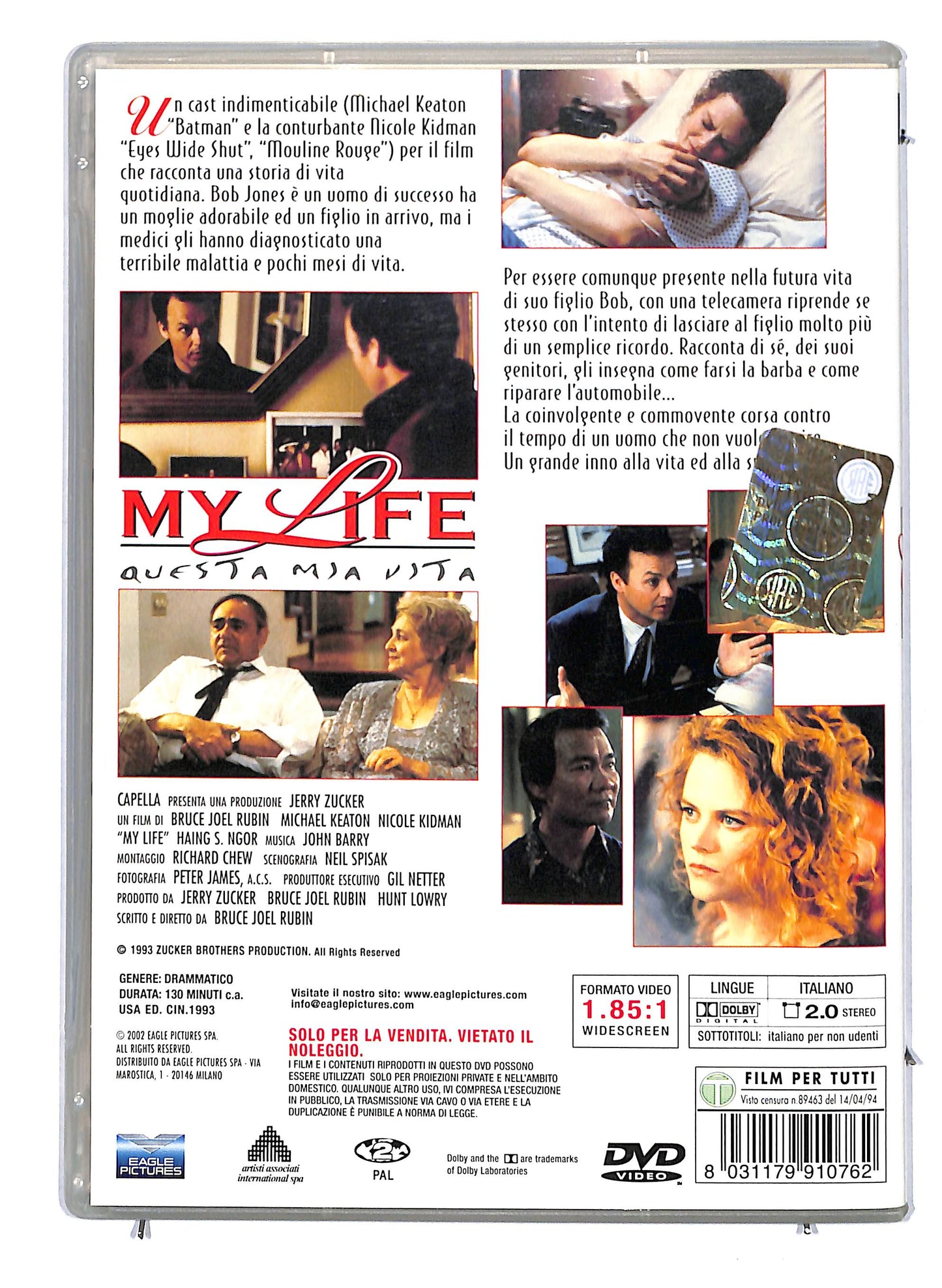 EBOND My Life - Questa mia vita - SLIMCASE DVD D809553