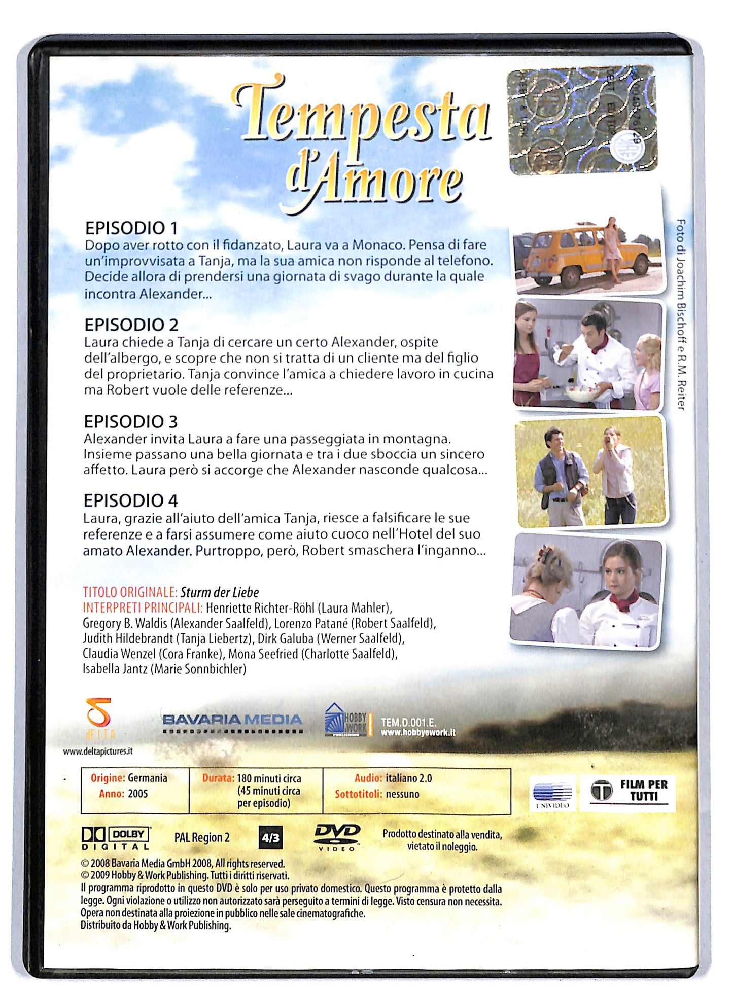 EBOND Tempesta d'amore stagione 1 episodi 1 - 4 EDITORIALE DVD