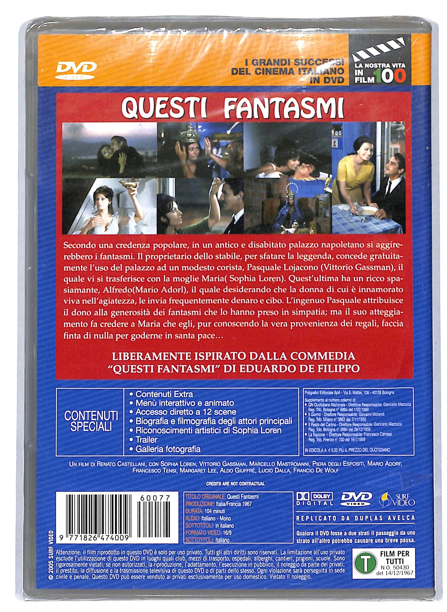 EBOND Questi fantasmi EDITORIALE DVD D809660