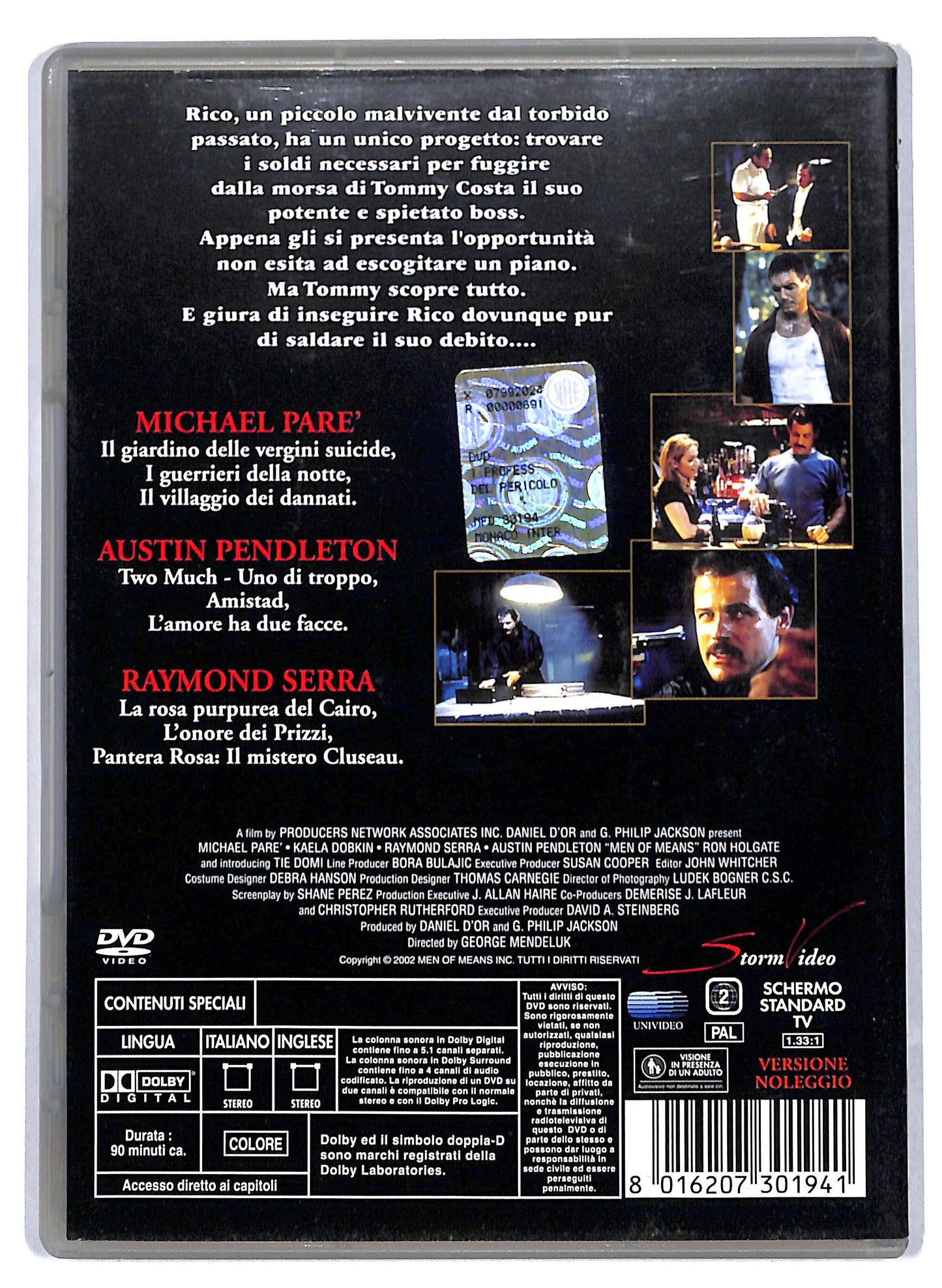 EBOND I professionisti del pericolo NOLEGGIO DVD D809716