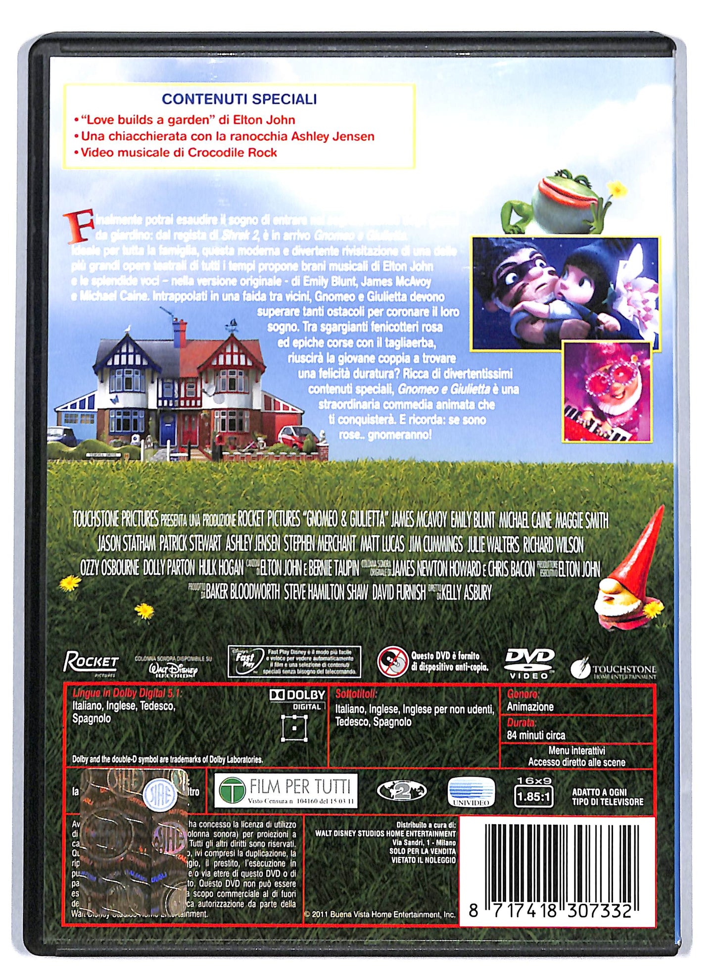 EBOND Gnomeo e Giulietta DVD D809723