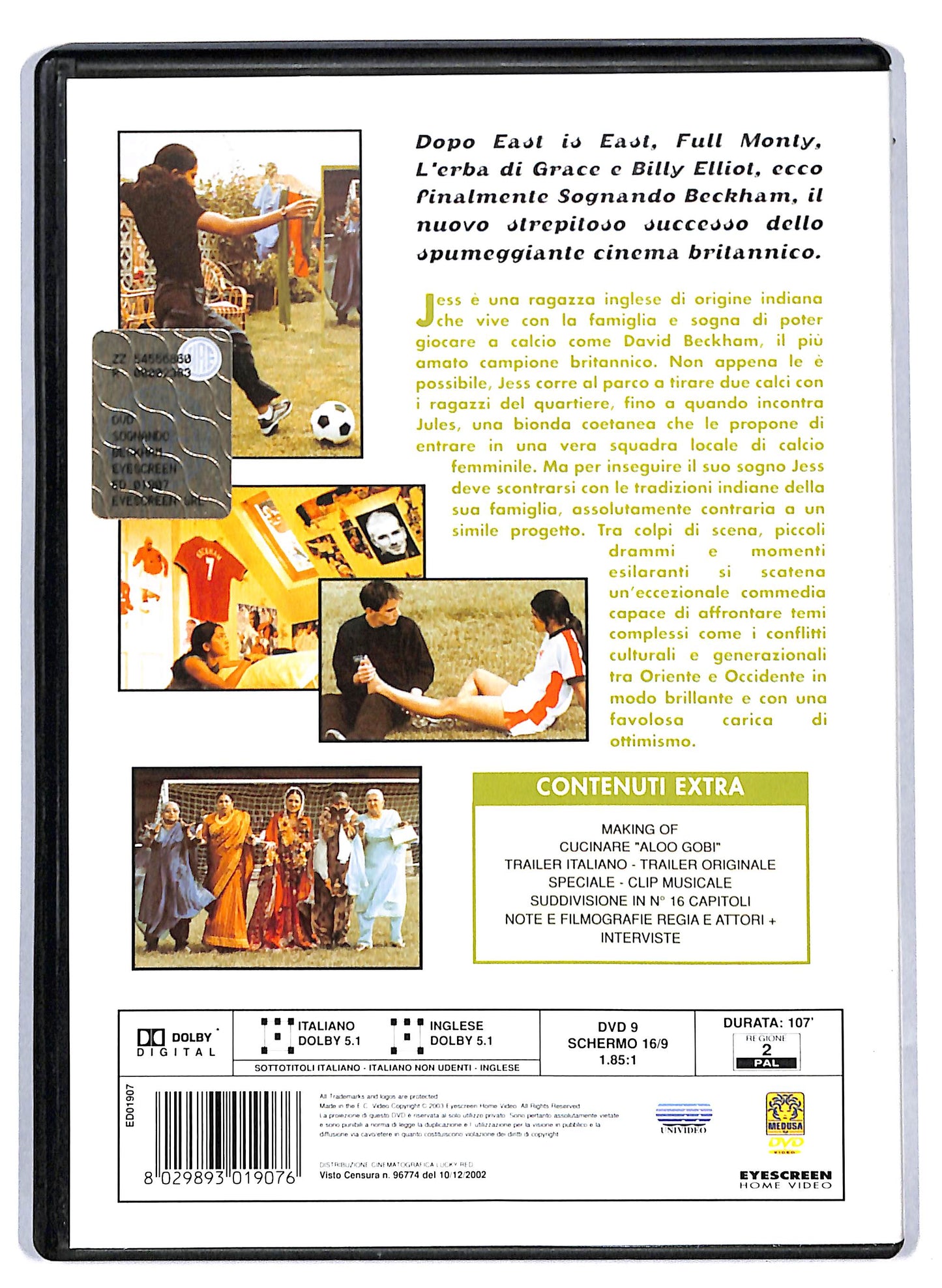 EBOND Sognando Beckham DVD D809727