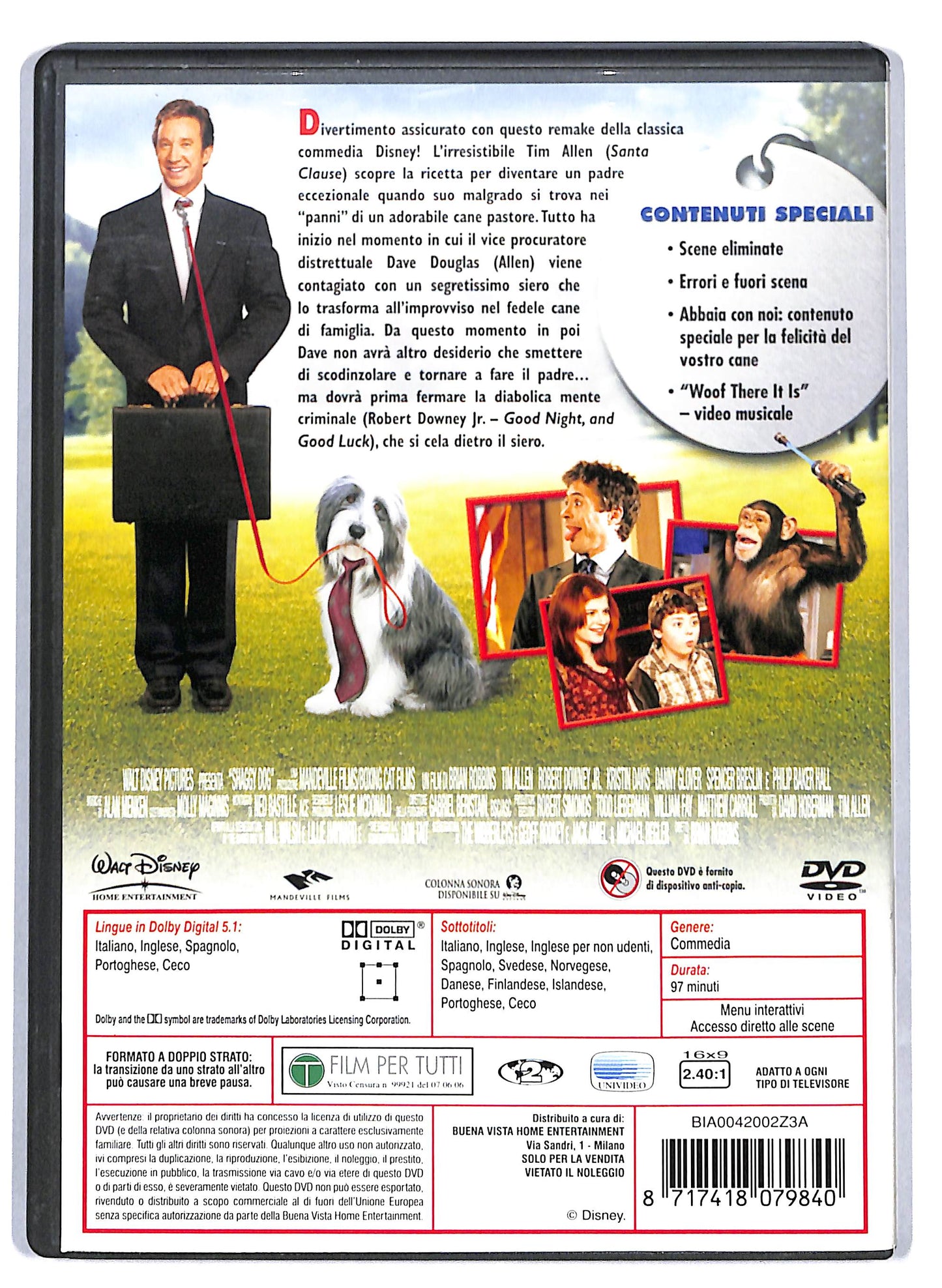 EBOND Shaggy Dog NOLEGGIO DVD D809746
