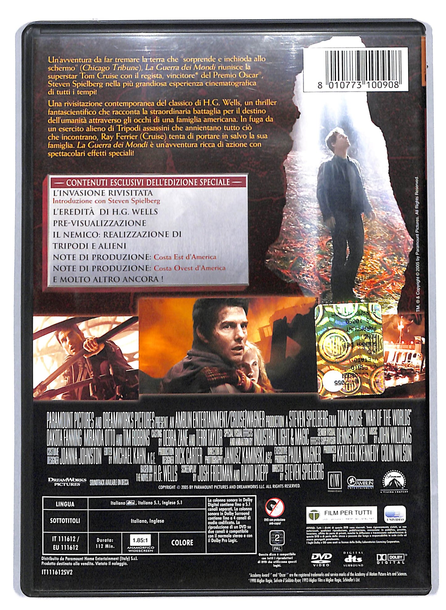 EBOND La Guerra Dei Mondi Edizione Speciale 2 dischi DVD D809759