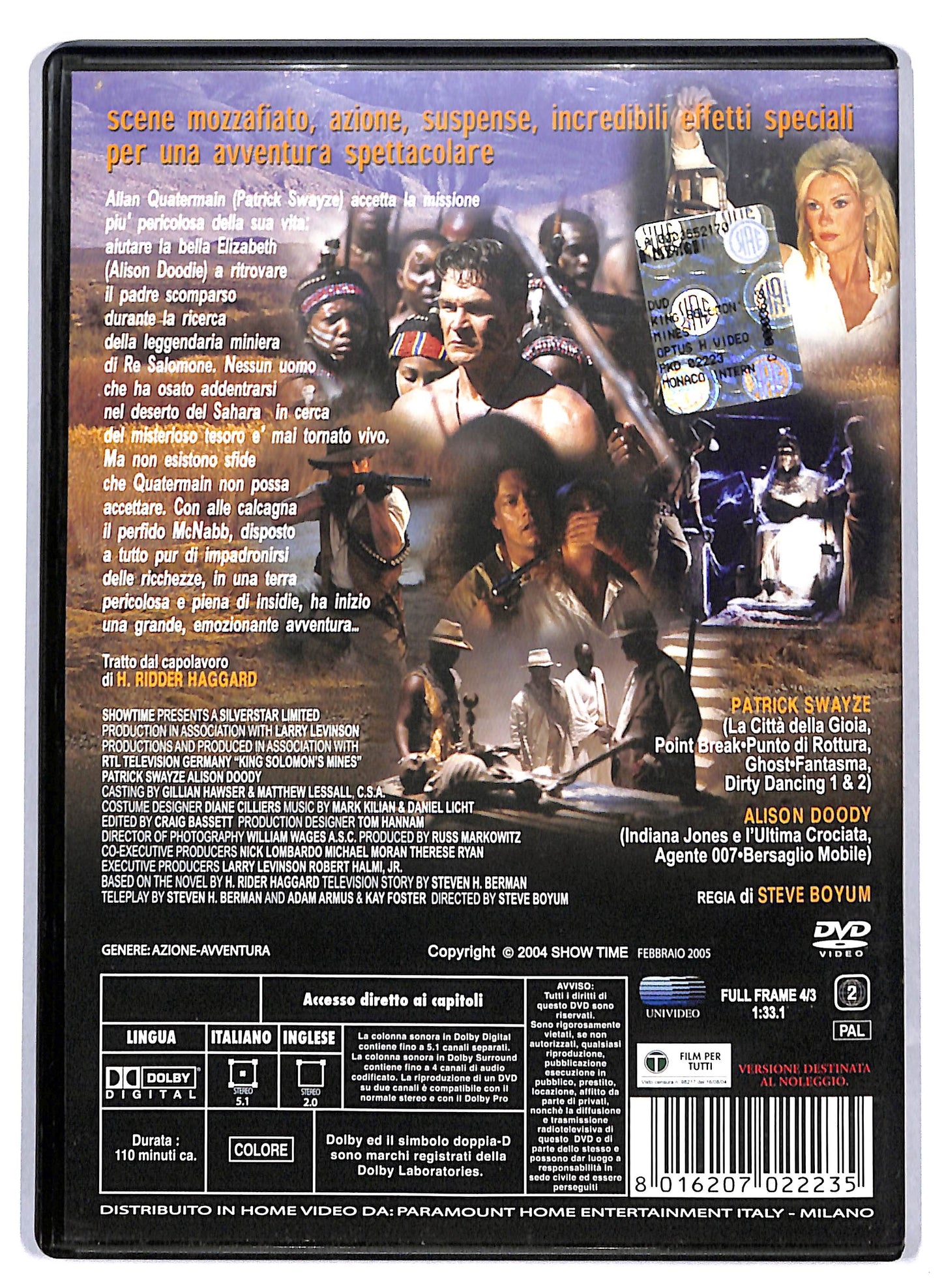 EBOND King Solomon's mines - Il tesoro maledetto NOLEGGIO DVD D809818