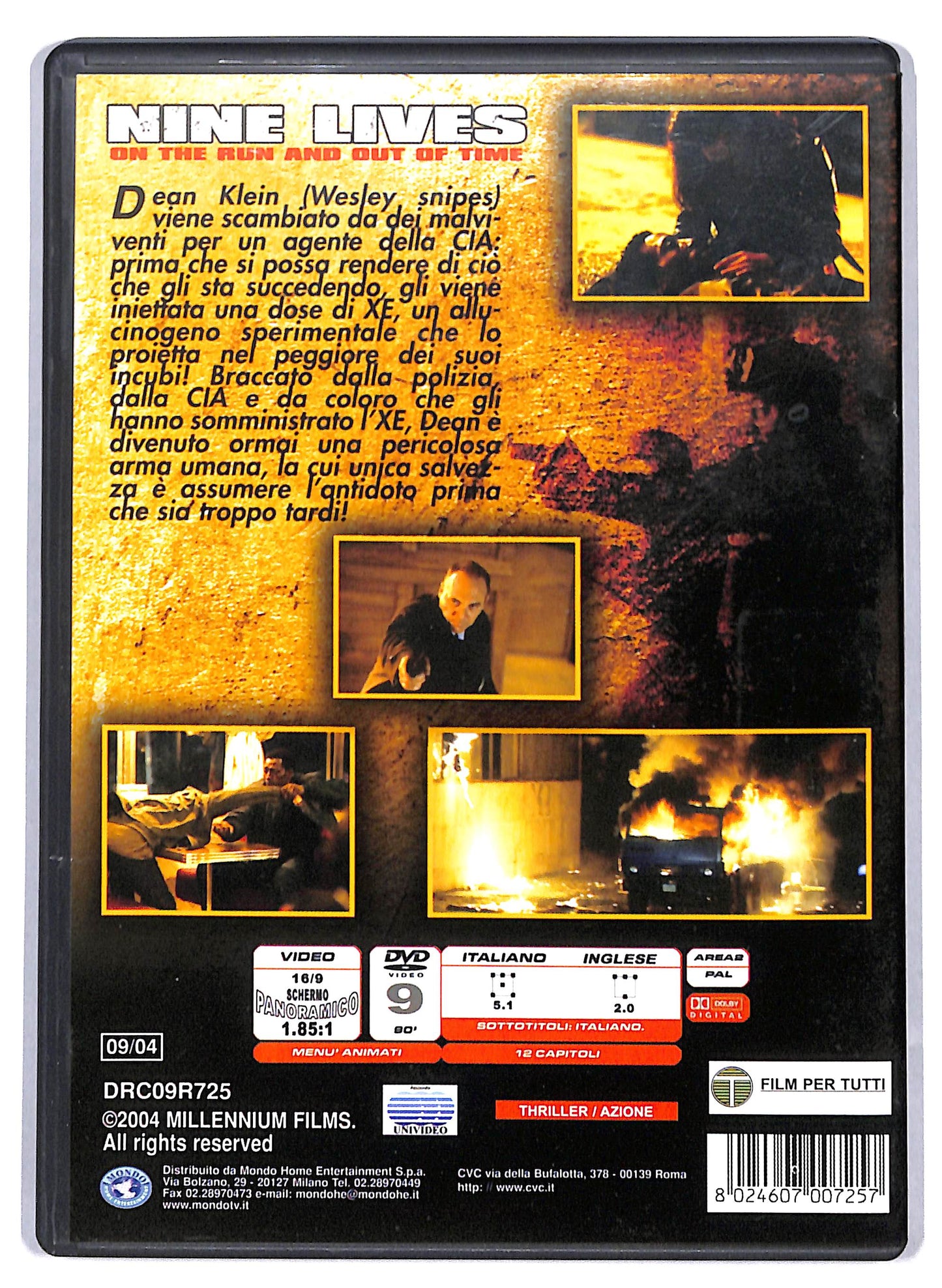 EBOND Nine lives NOLEGGIO DVD D809833