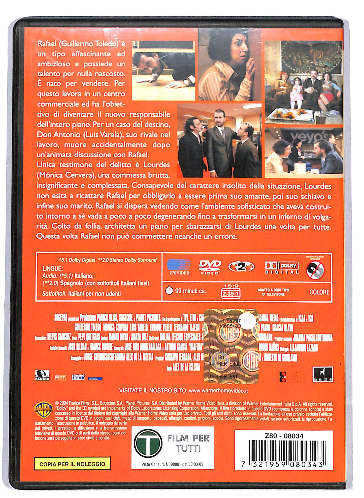 EBOND Crimen perfecto - Finche morte non li separi NOLEGGIO DVD D809855