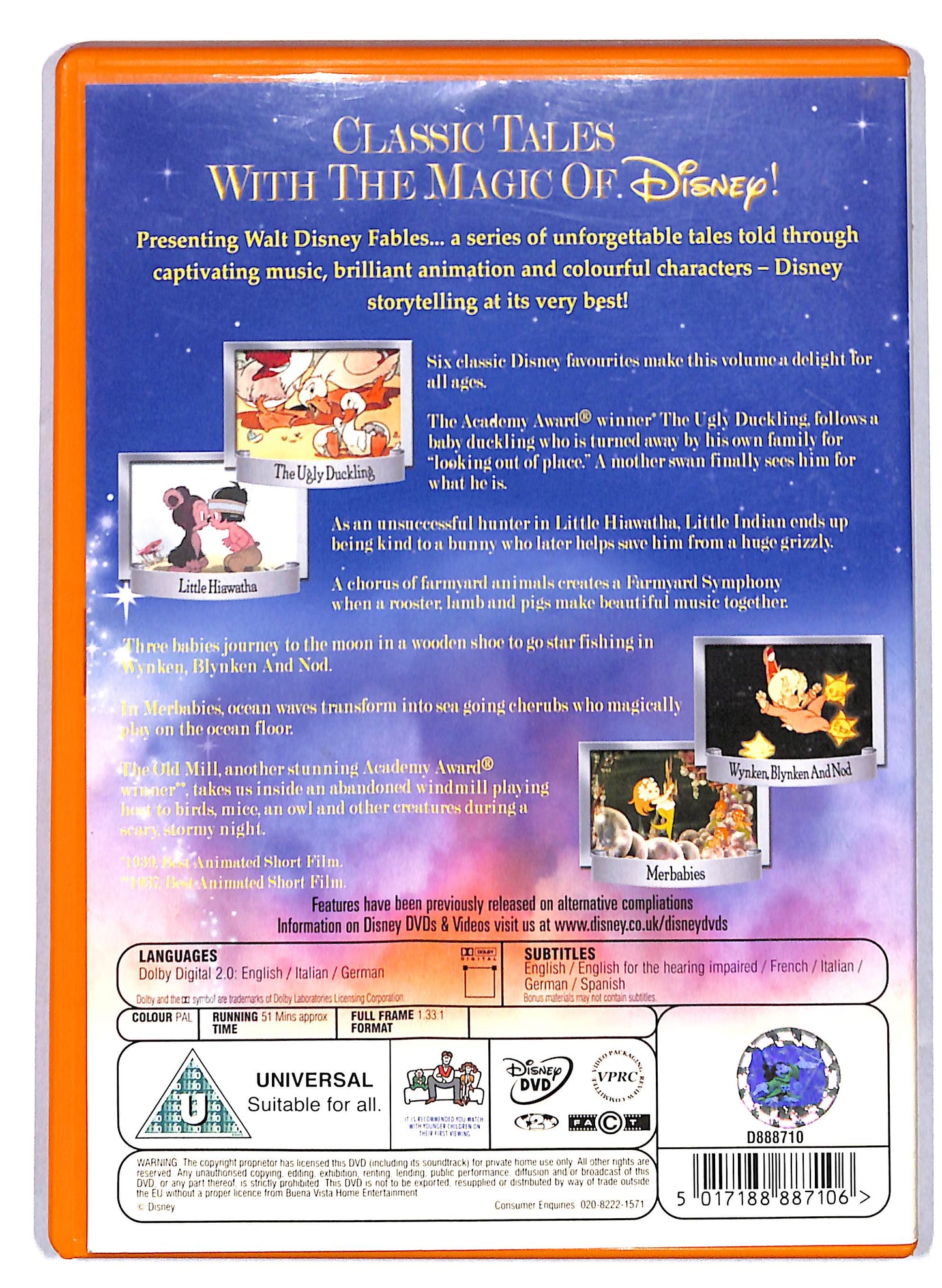 EBOND Walt Disney's Fables - Vol.2 Edizione UK DVD D809856