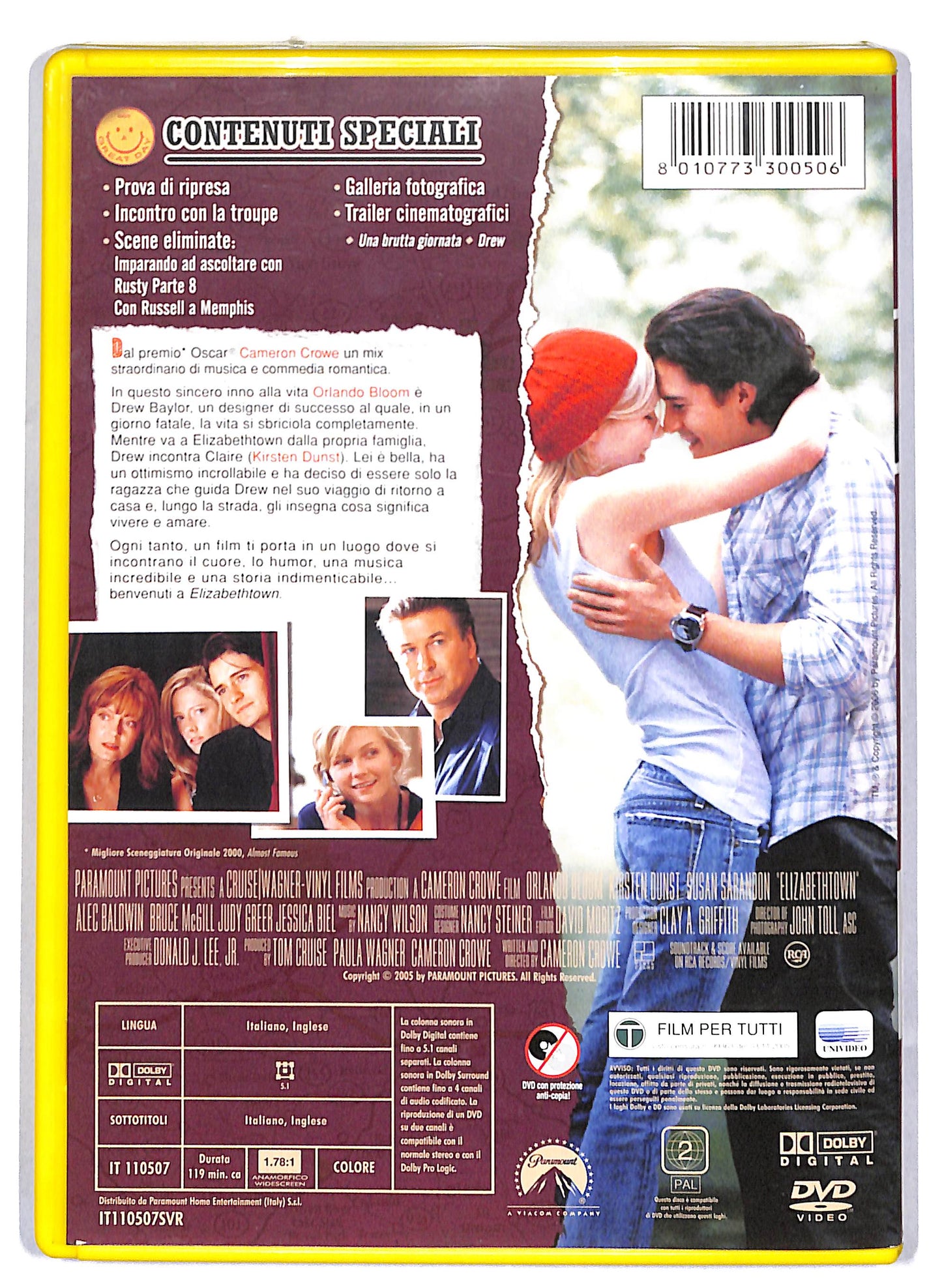 EBOND Elizabethtown NOLEGGIO DVD D809858