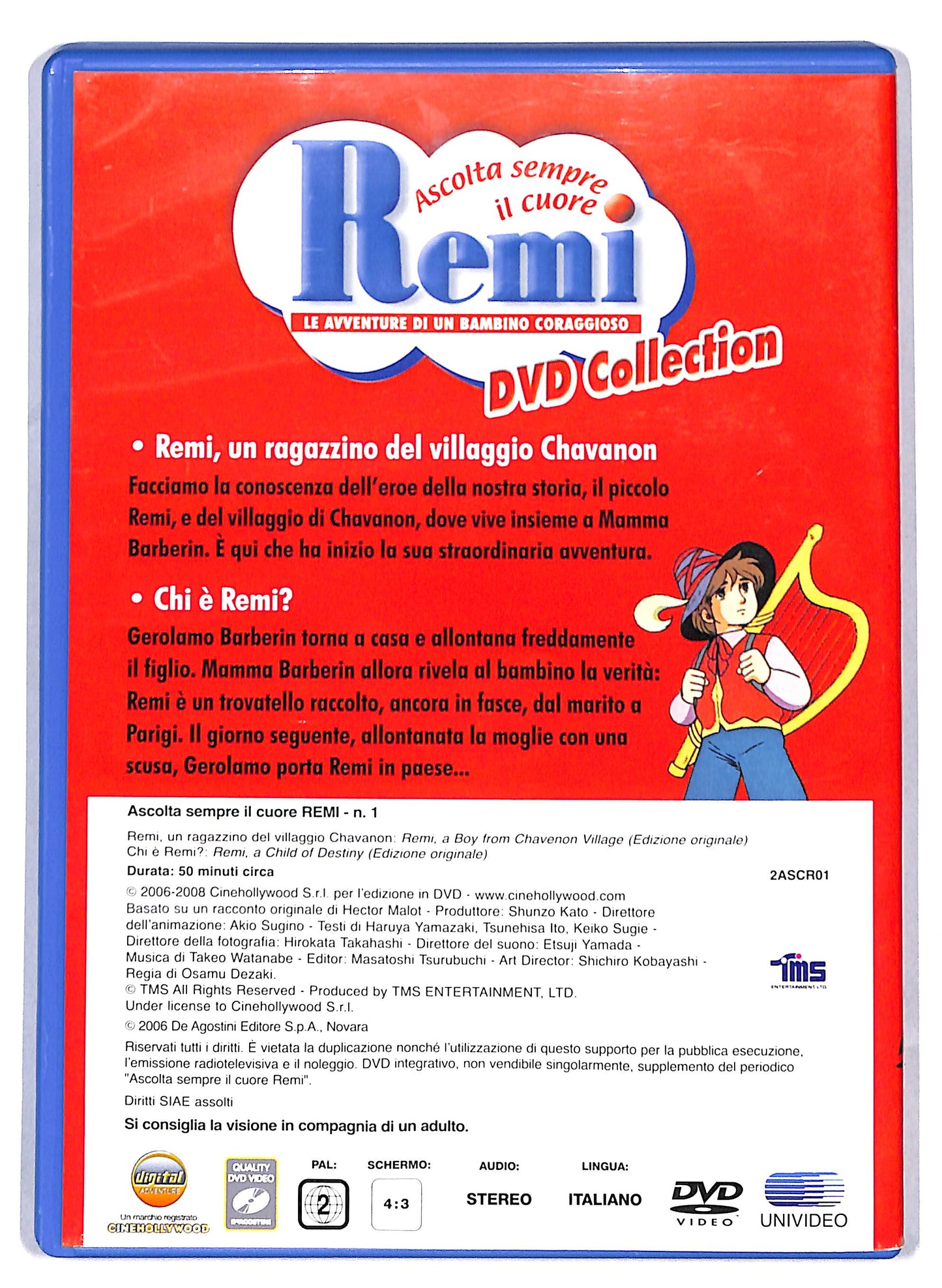 EBOND Ascolta sempre il cuore Remi volume 1 EDITORIALE DVD D809921