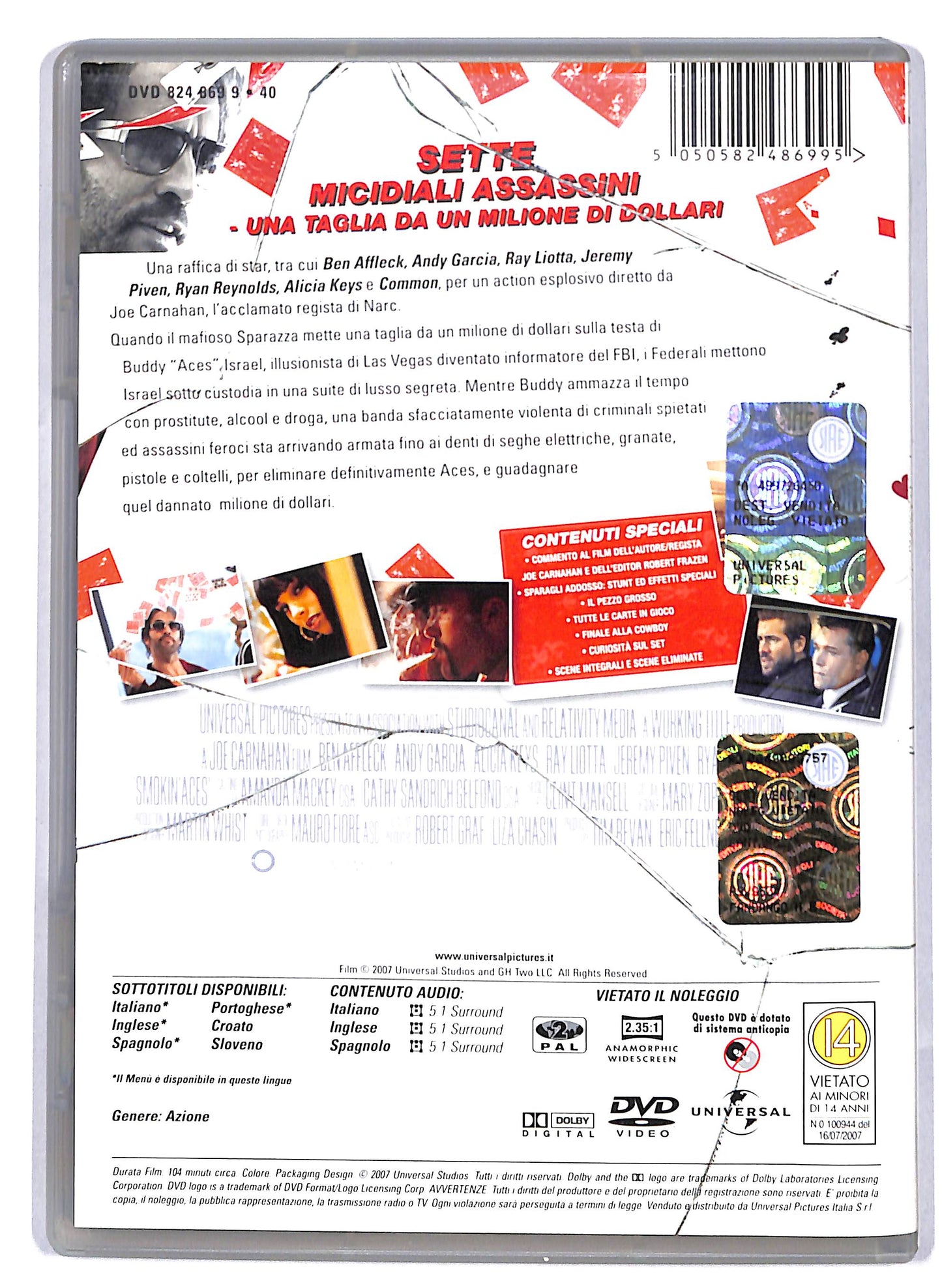 EBOND Smokin'aces DVD D809935