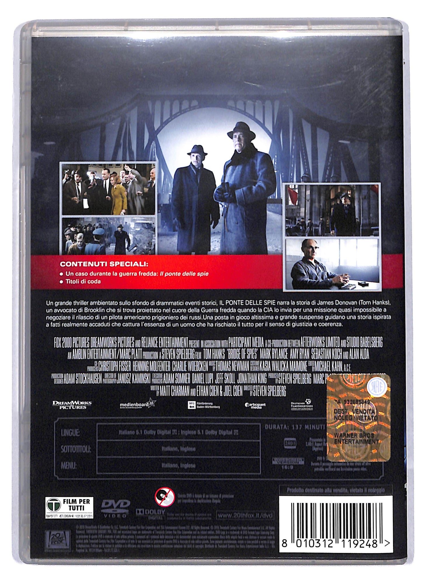 EBOND Il Ponte delle Spie DVD D810022