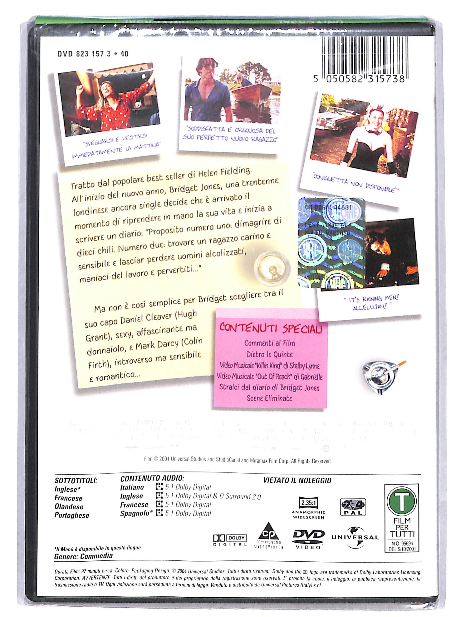 EBOND Il Diario Di Bridget Jones DVD D810029
