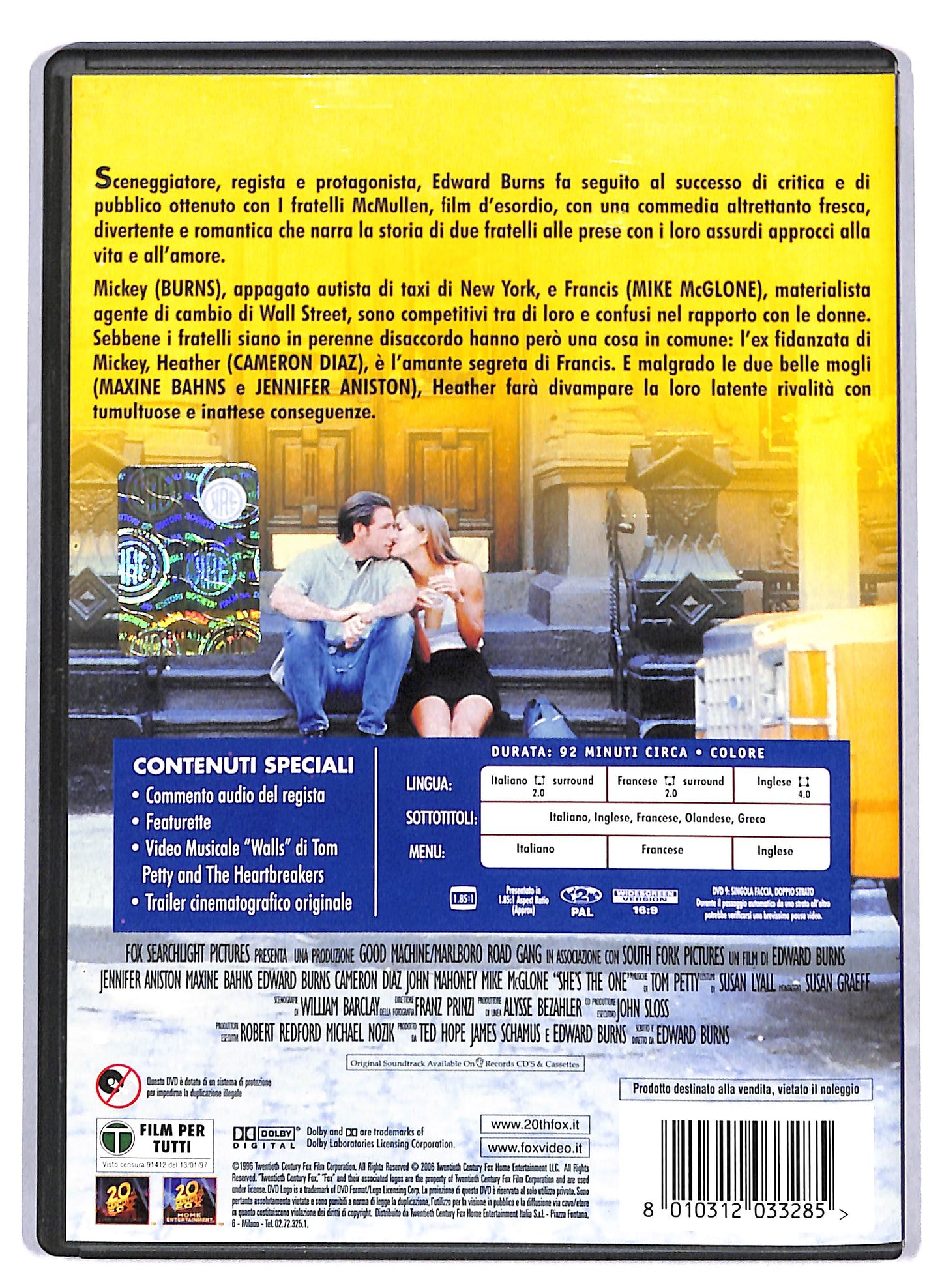 EBOND Il senso dell'amore DVD D810056
