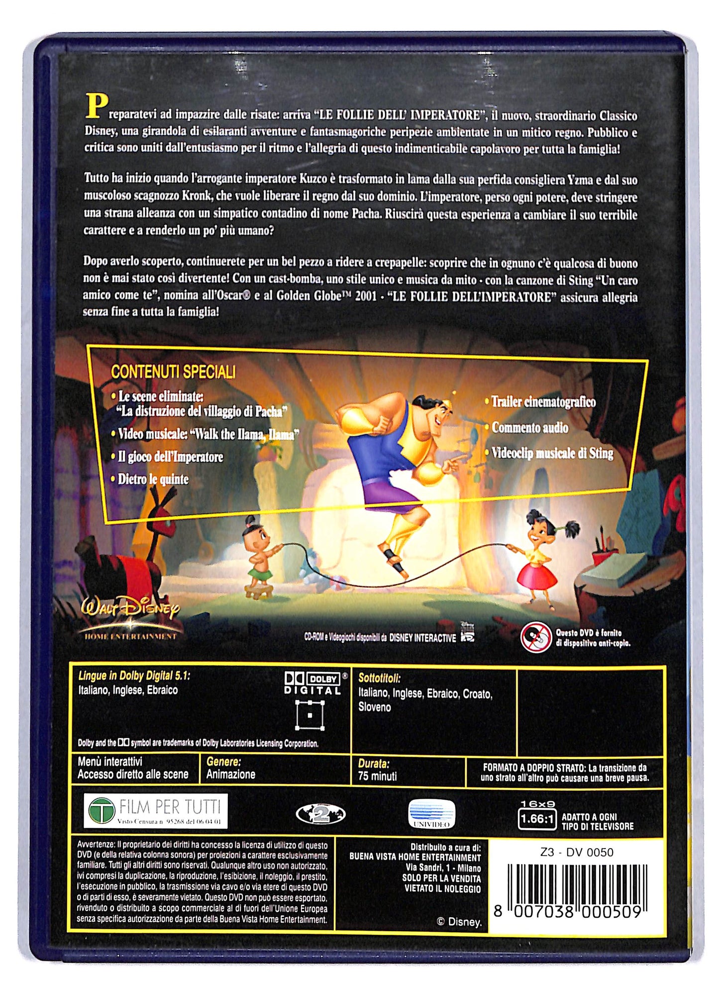 EBOND Le Follie dell'imperatore DVD D810116