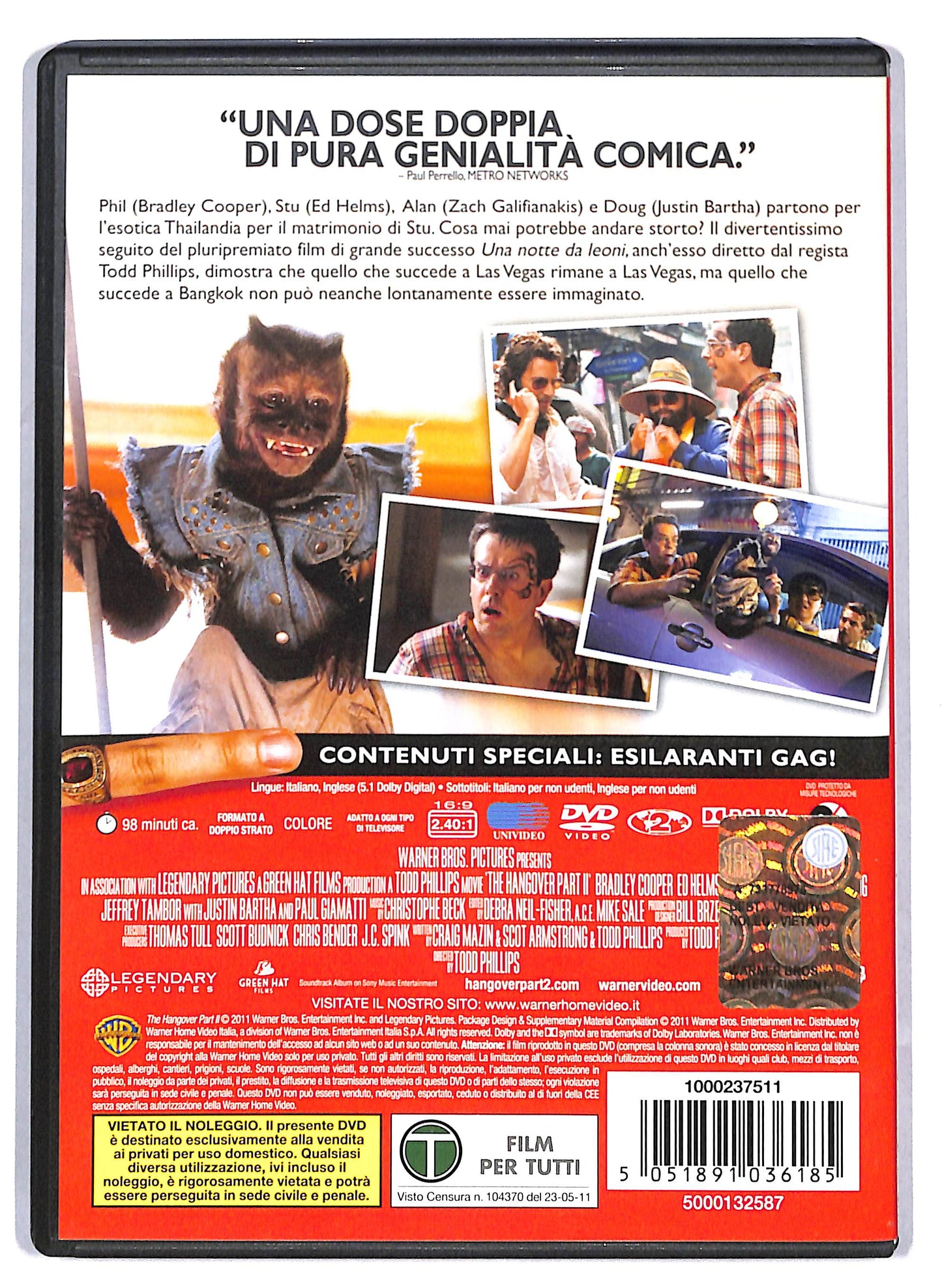 EBOND Una Notte Da Leoni 2 DVD D810162